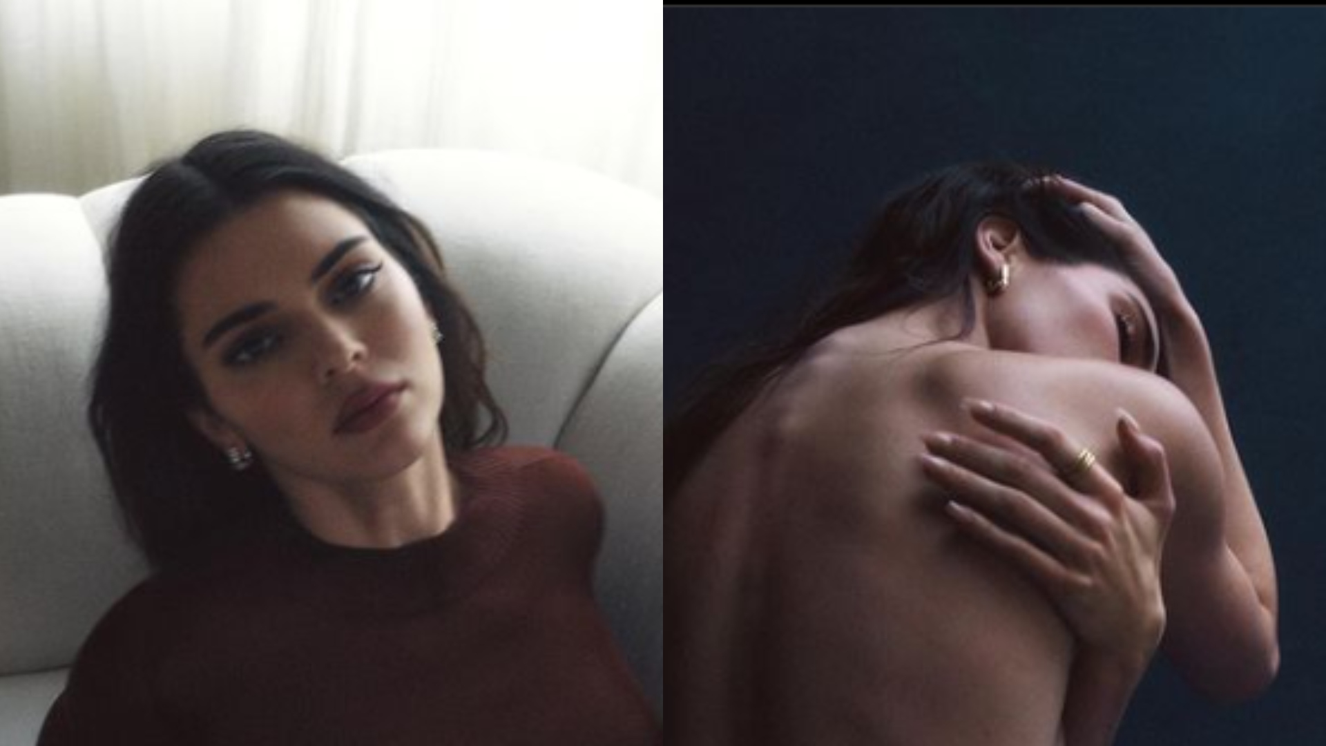 Topless, Kendall Jenner arranca suspiros de seguidores e surge com look transparente