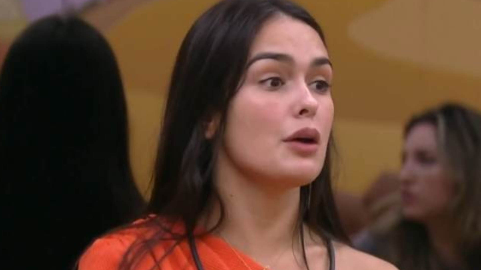 BBB 23: Confiante, Larissa diz para sisters não se preocuparem com paredão: ”Tranquilo”