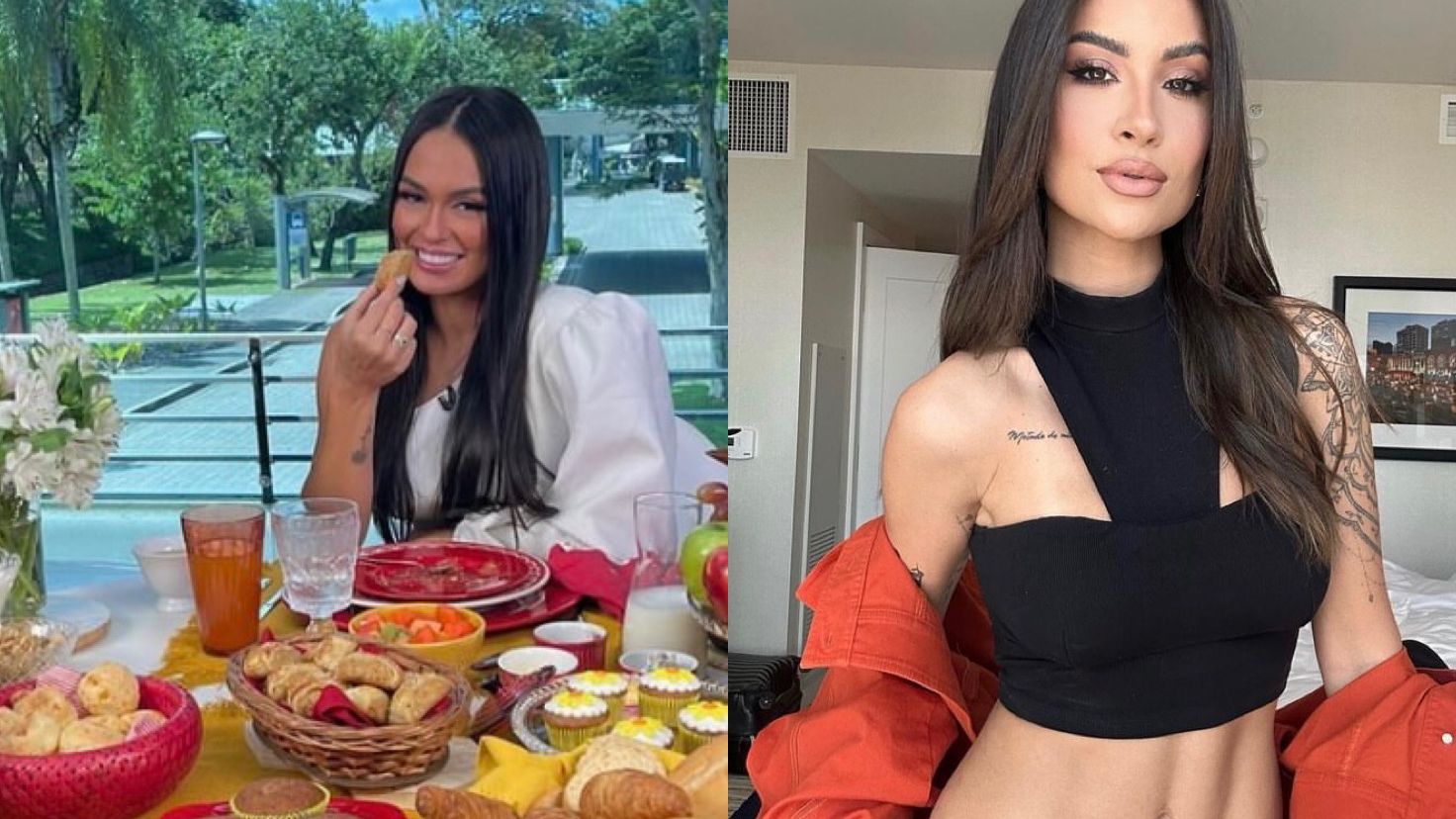 Bianca Andrade diz que vai enviar maquiagens de sua marca para Larissa