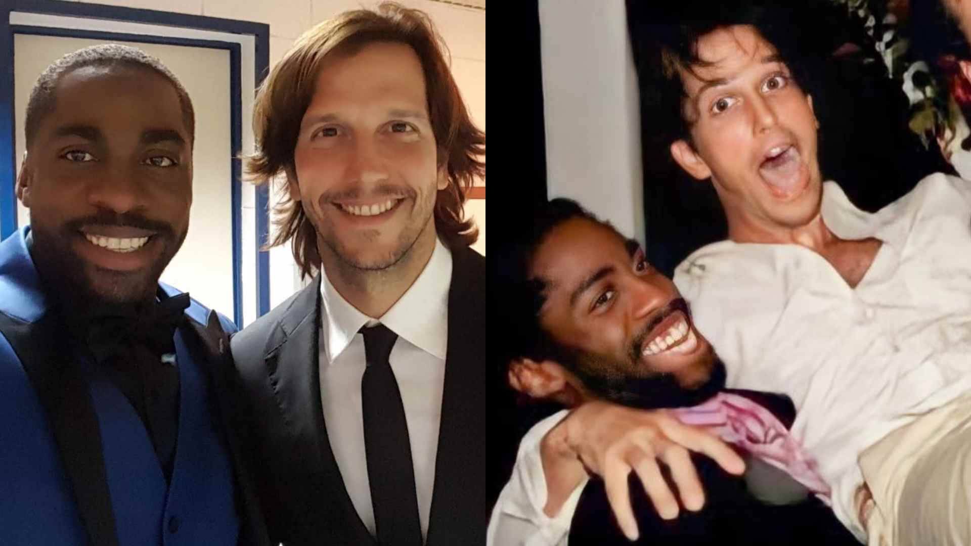 Com cliques divertidos, Lázaro Ramos presta bela homenagem para Vladimir Brichta: “Uma pessoa incrível”