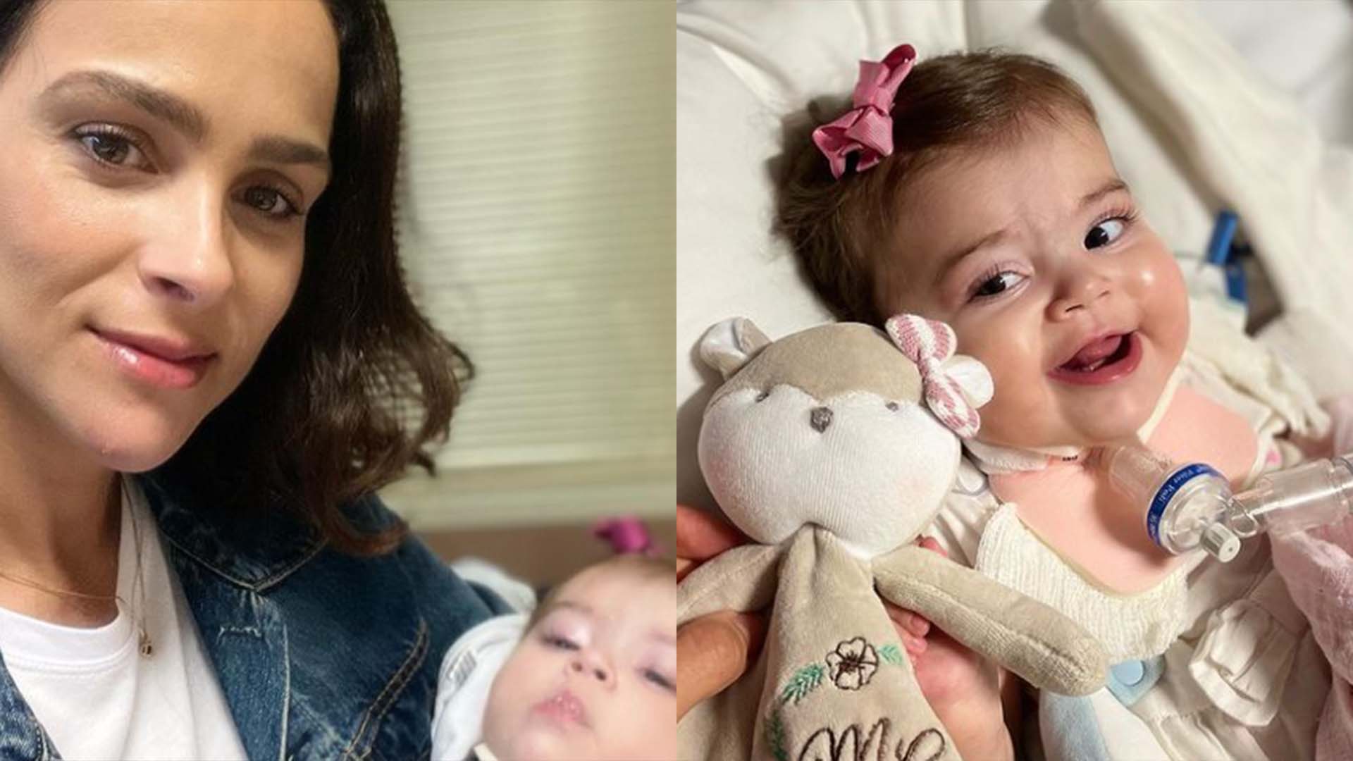 Esposa de Juliano Cazarré desabafa sobre internação da filha: ‘Infecção, convulsão’