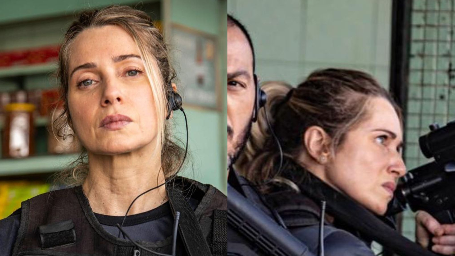Leticia Spiller mostra gravações de nova série do Globoplay ao lado do cantor Belo