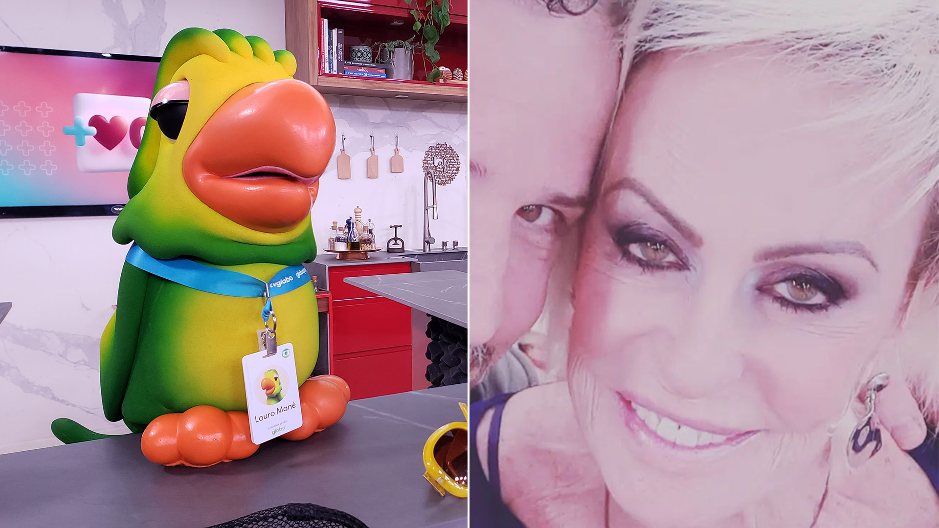 Intérprete do Louro Mané surge em foto inédita com Ana Maria Braga