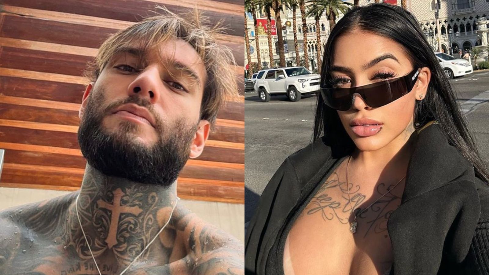 Novo casal? Lucas Lucco e Mirella são flagrados de mãos dadas na África