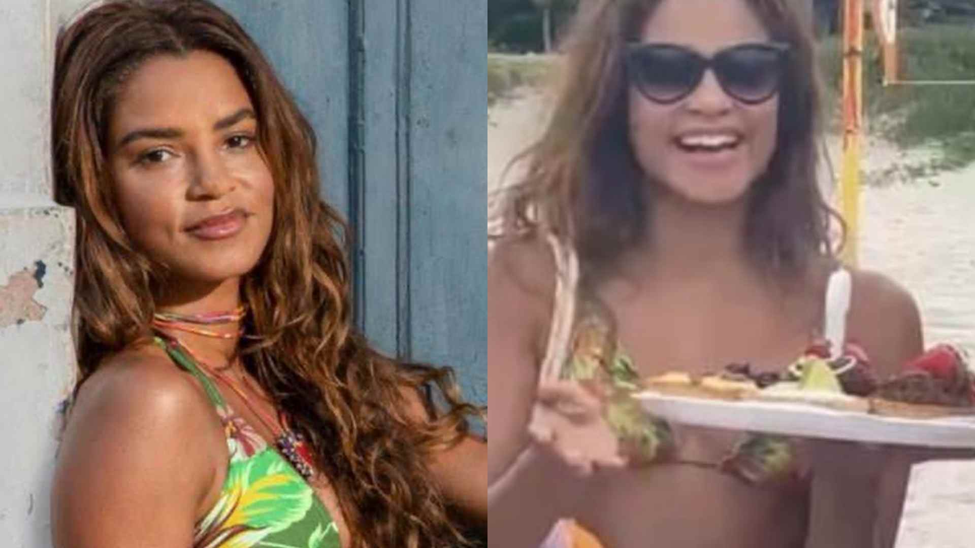 Na praia, Lucy Alves comemora aniversário ao lado do elenco de ‘Travessia’: “Só tenho a agradecer”