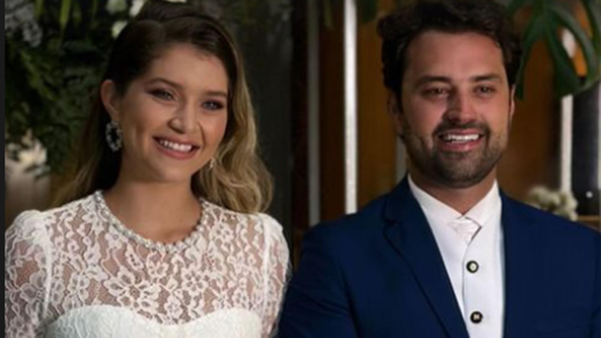 Filha do sertanejo Leandro, Lyandra Costa oficializa seu casamento com Lucas Santos