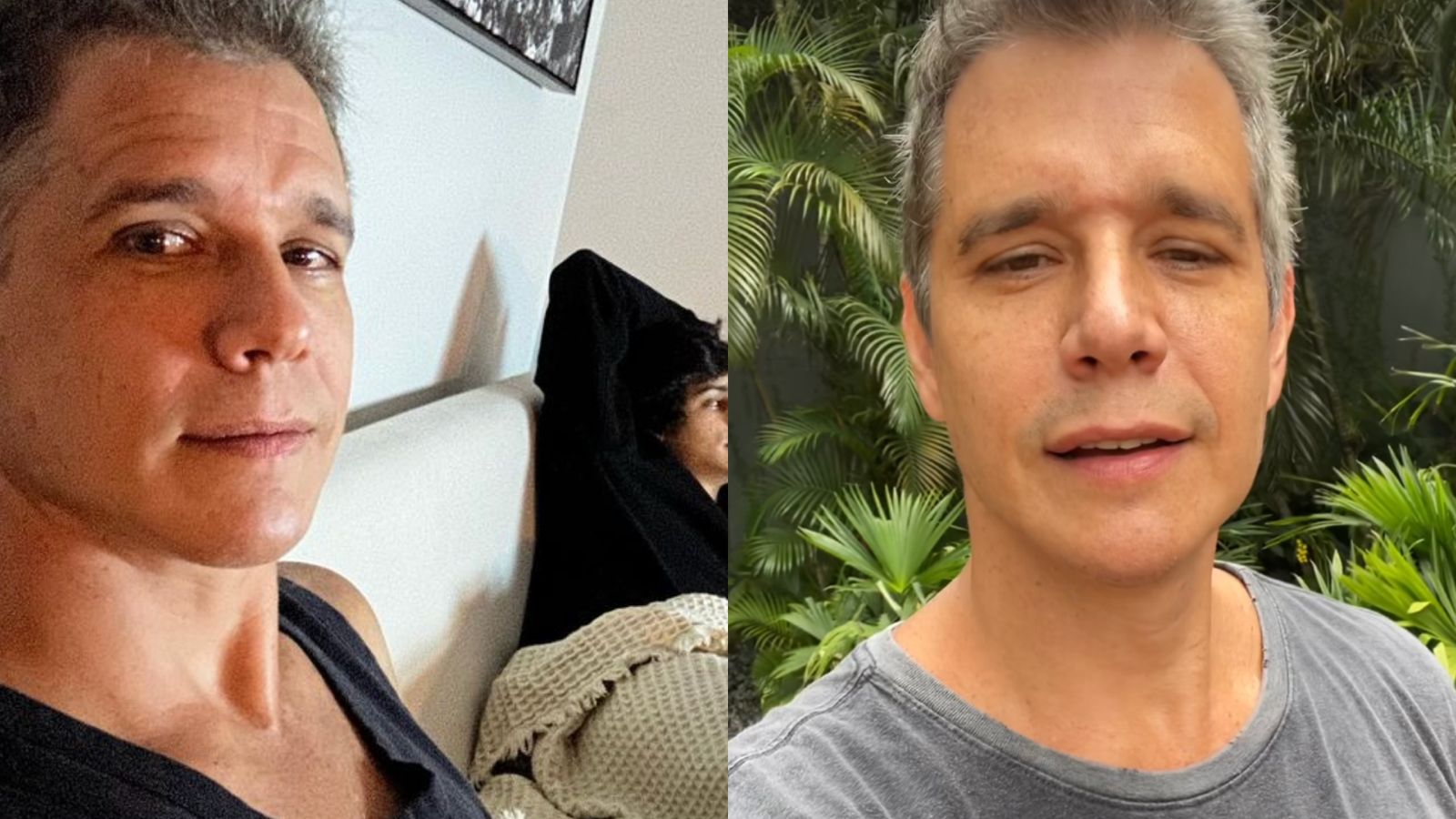 Márcio Garcia se derrete em visita ao apartamento do filho: “Meu bebê”