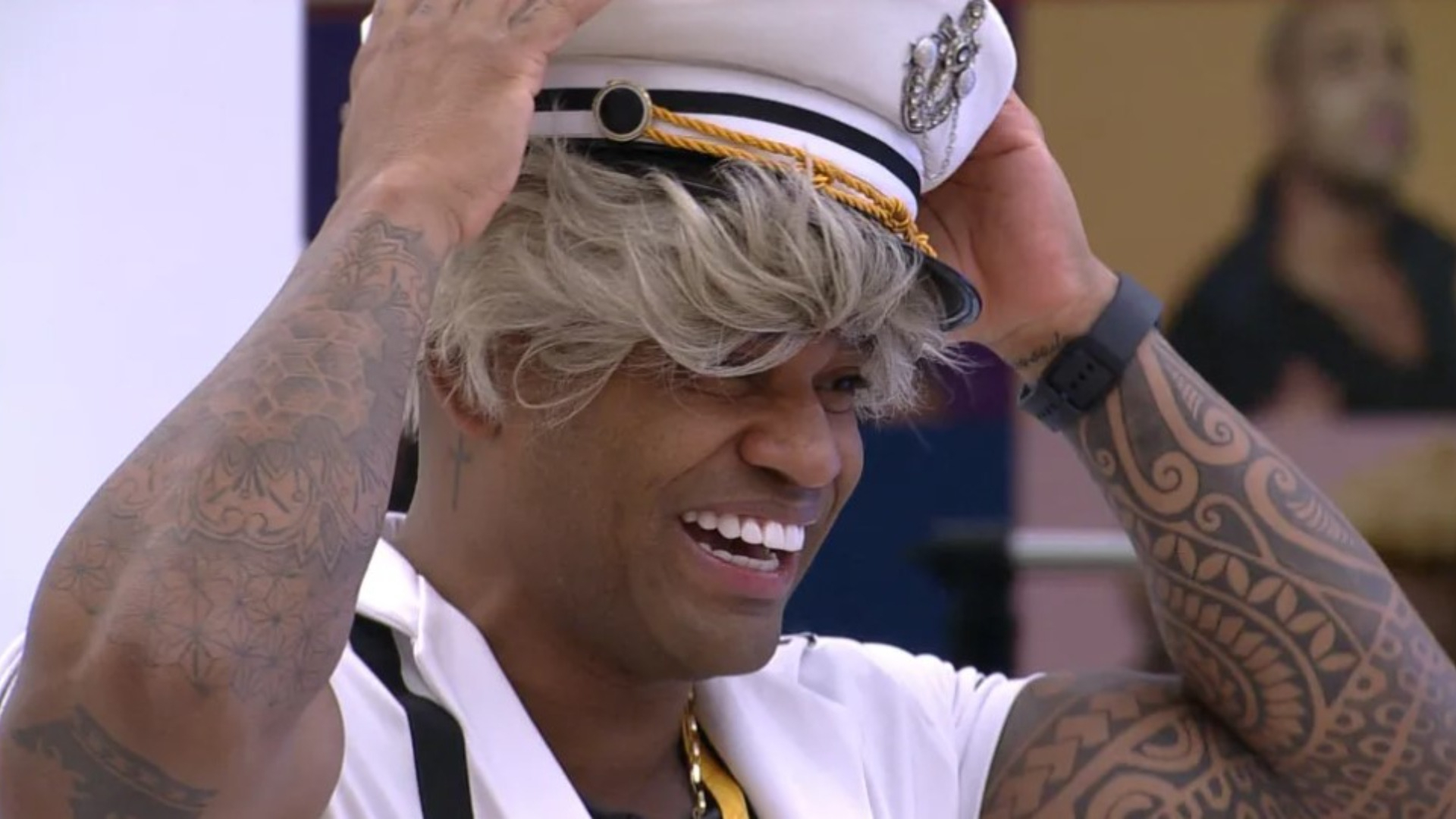 BBB 23: Cezar Black mantém careca desde cedo; entenda o motivo