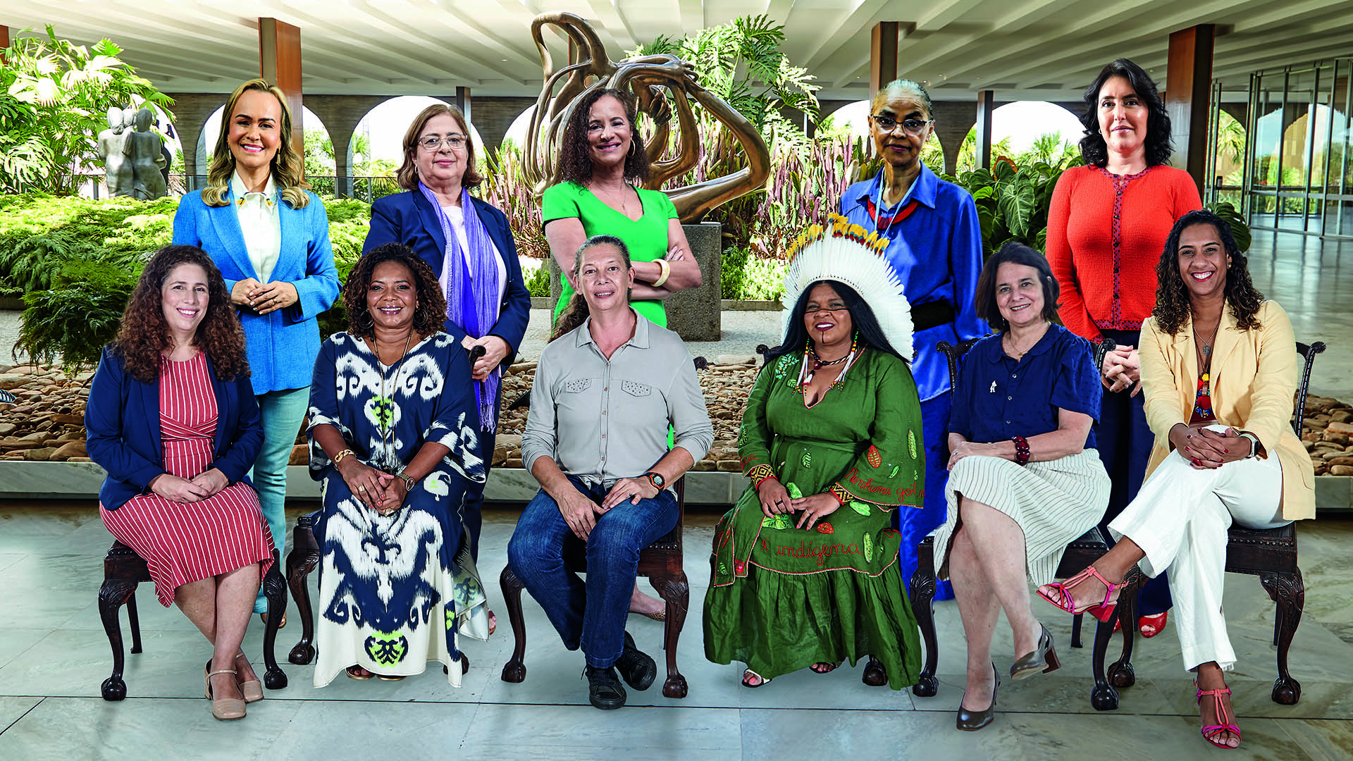 Em Brasília, Ministras do país celebram o mês das mulheres