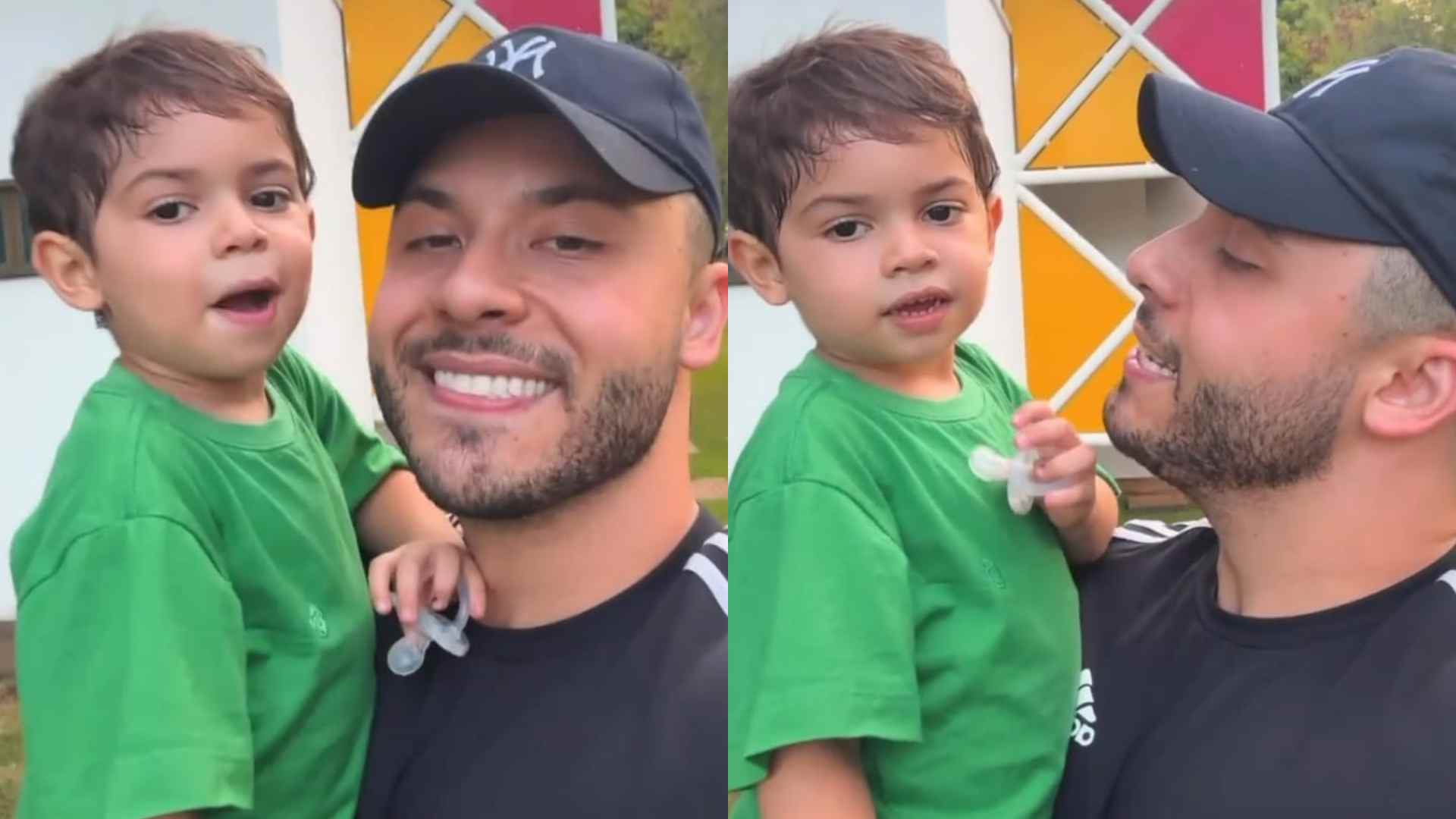 Murilo Huff explode o fofurômetro ao mostrar conversa com o filho: “Que sorte a minha ter você”