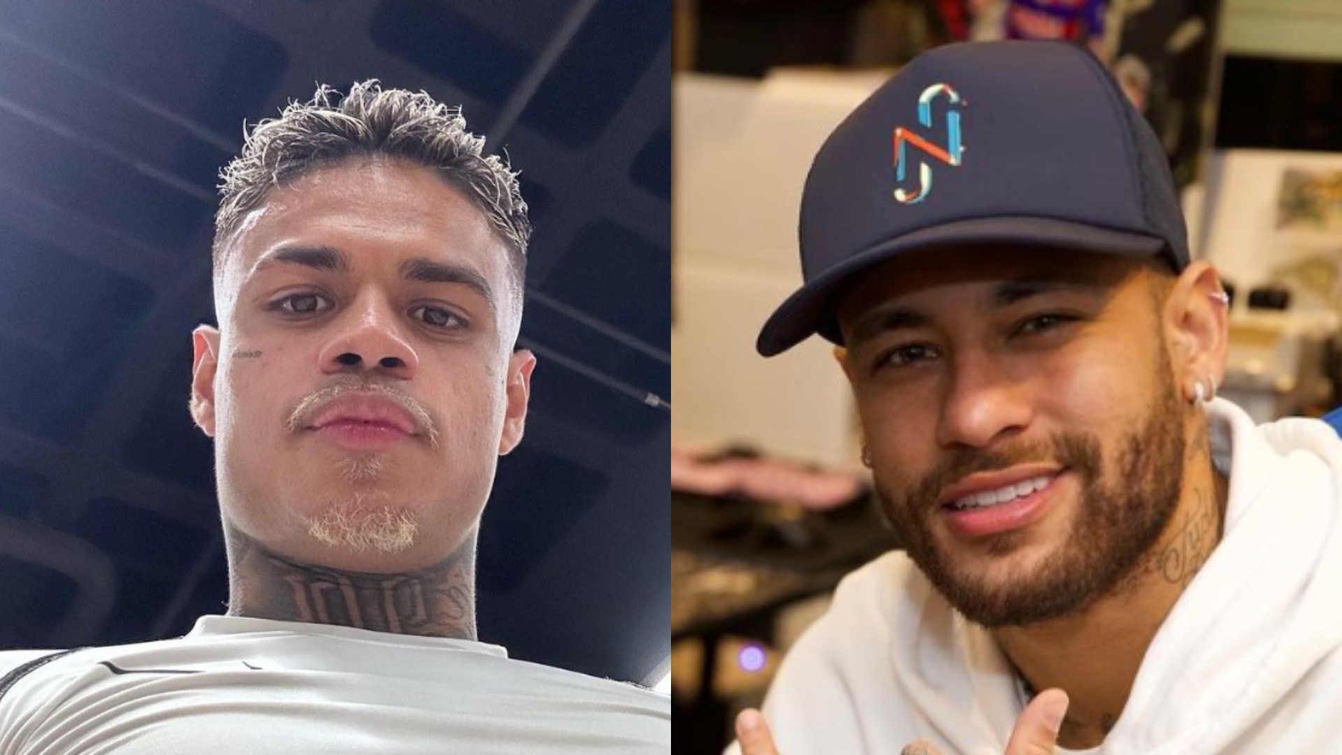 Neymar Jr. faz live com música de MC Cabelinho e rapper comemora