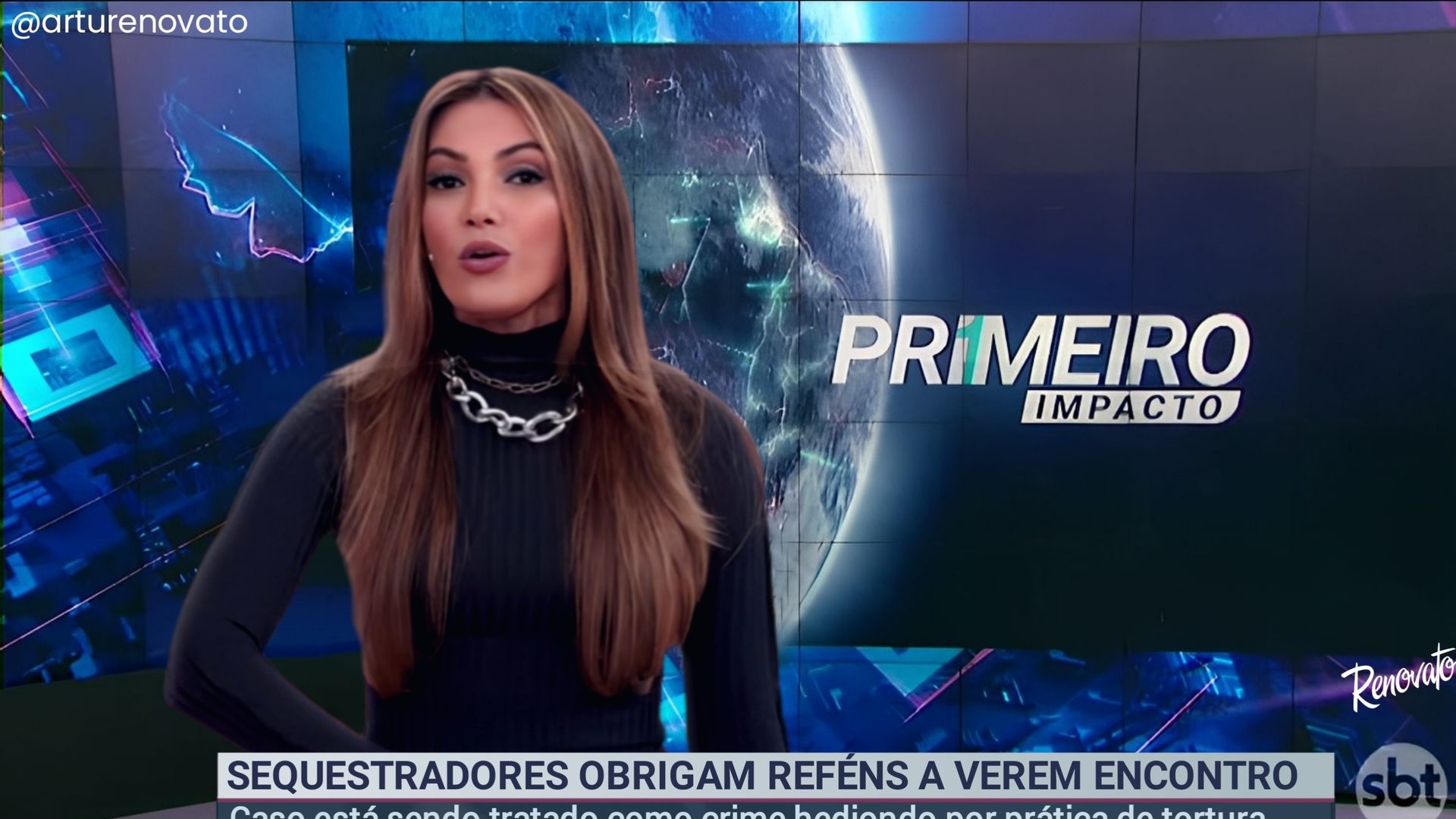 Patrícia Poeta vira meme após ‘Encontro’ apostar em jornalismo policial