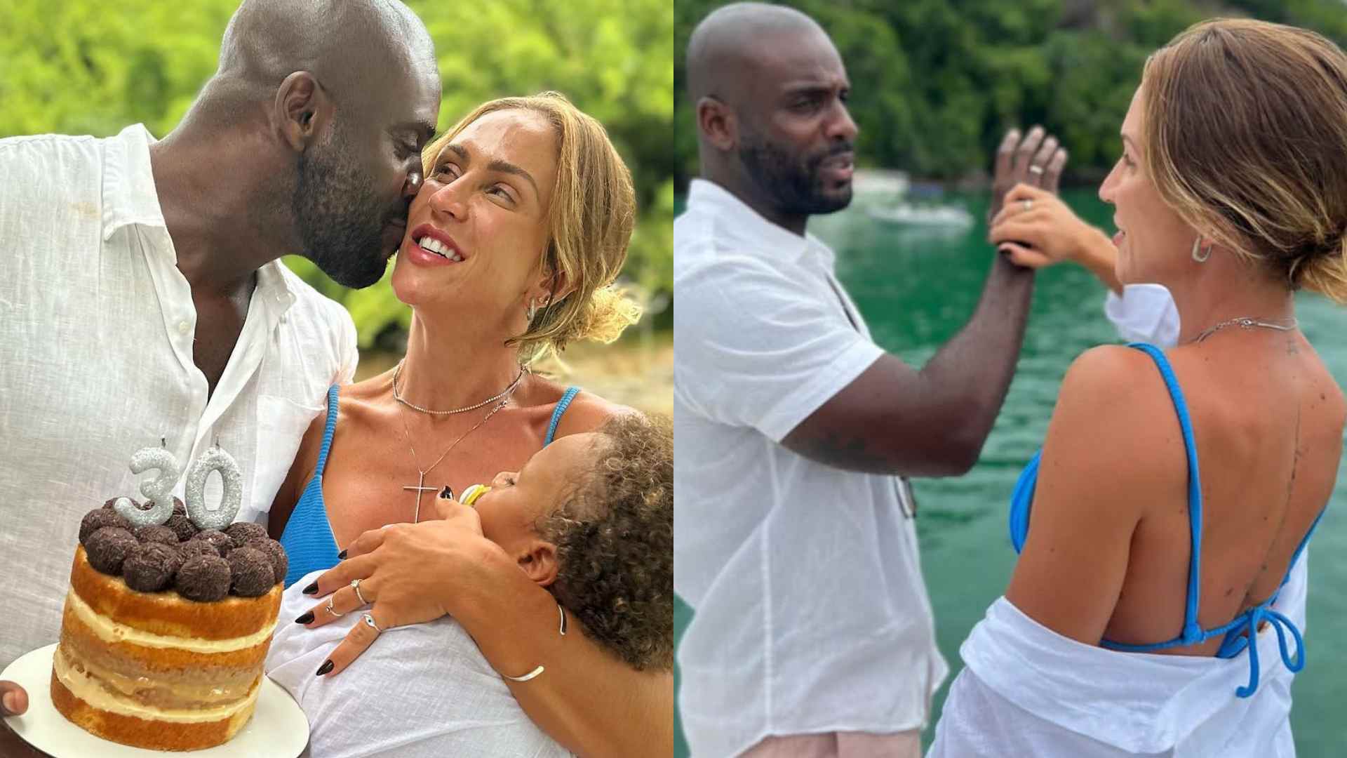 Rafael Zulu pede Aline Becker em casamento: “Você é o amor da minha vida”