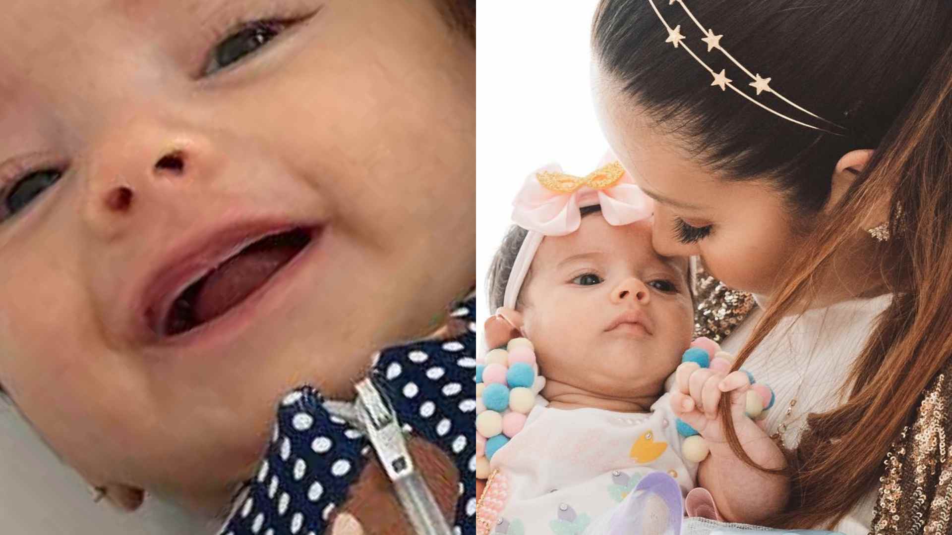 Renata Dominguez mostra a filha sorrindo e brinca: “Agora ela consegue o que quer de mim”