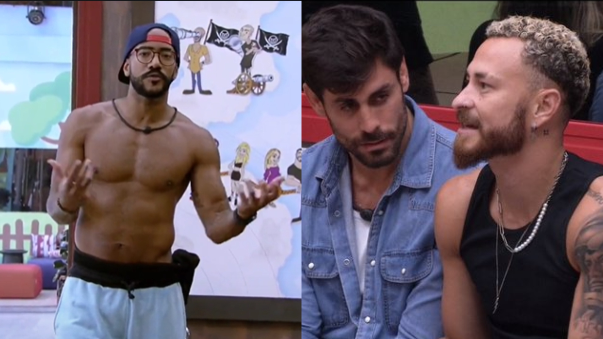 BBB23: Equipe de Ricardo Alface detona Fred e Sapato depois de festa