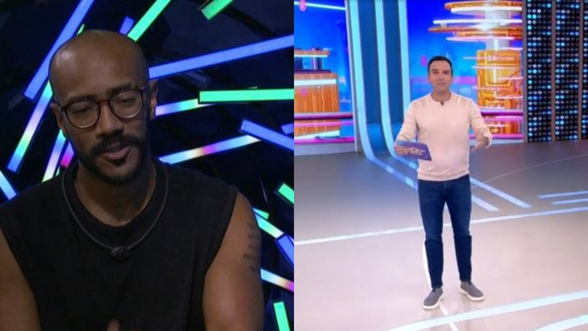 BBB23: Ricardo Alface expõe comportamento estranho de Tadeu Schmidt durante Jogo da Discórdia
