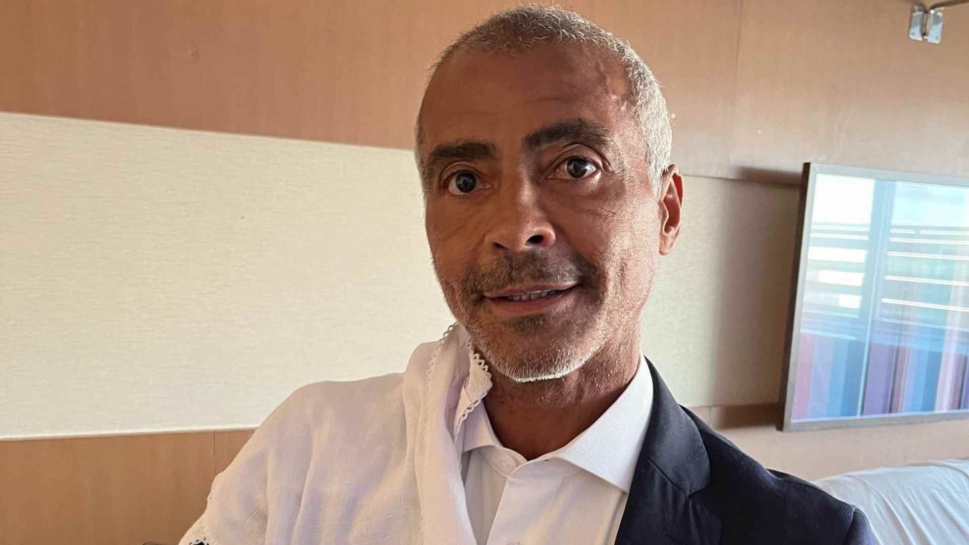 Romário apresenta a terceira neta, Sofia: “Mais essa benção na minha vida”