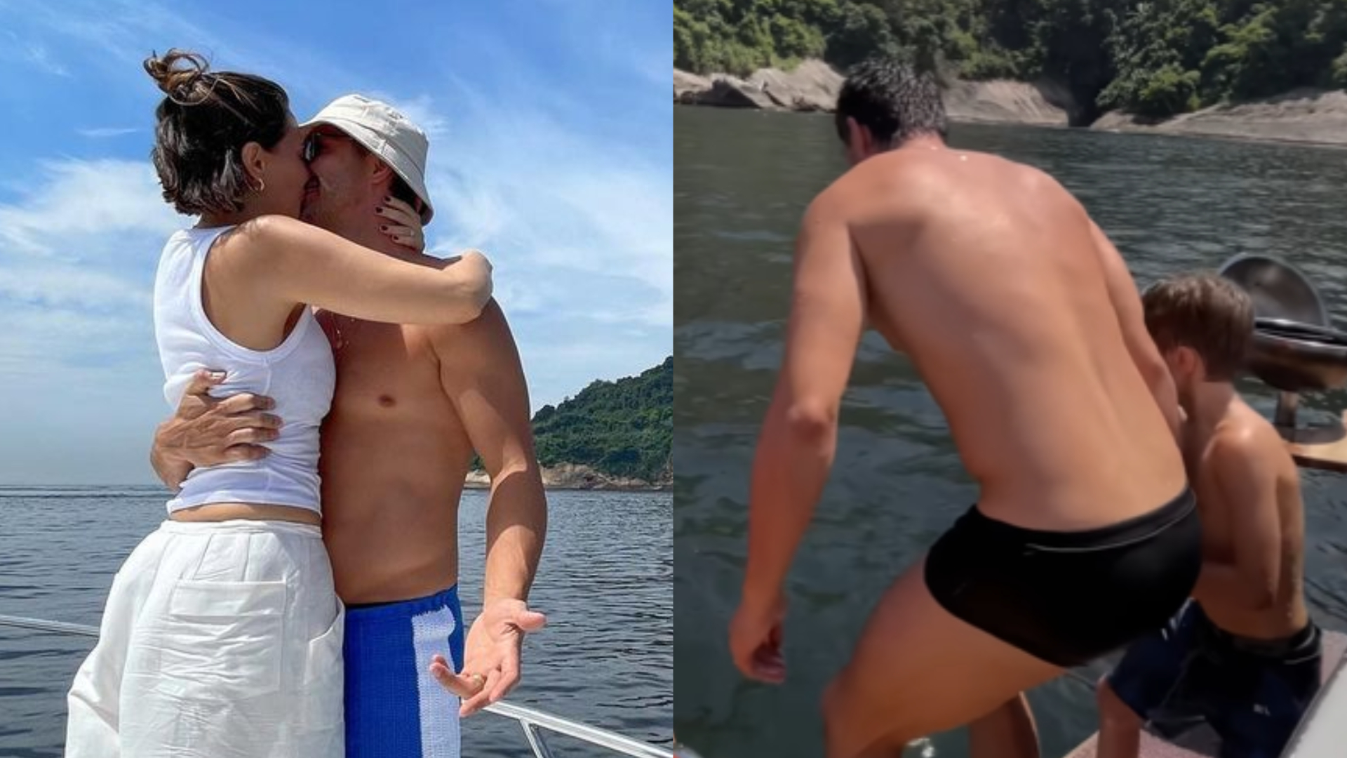 Romulo Estrela celebra aniversário e ganha declaração da esposa: ”Coração mais lindo desse mundo”