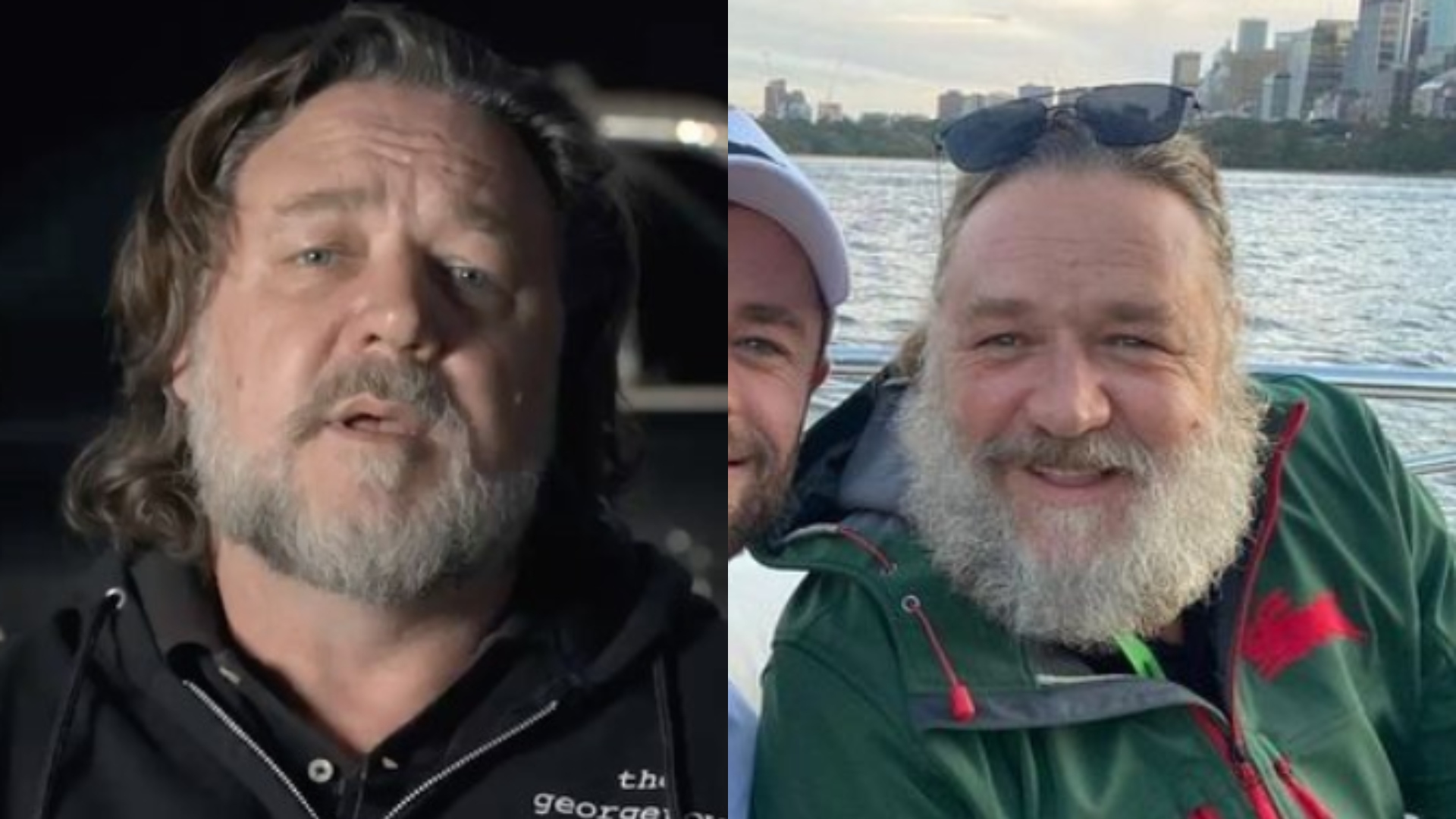Cachorro de Russell Crowe é atropelado e morre em seus braços