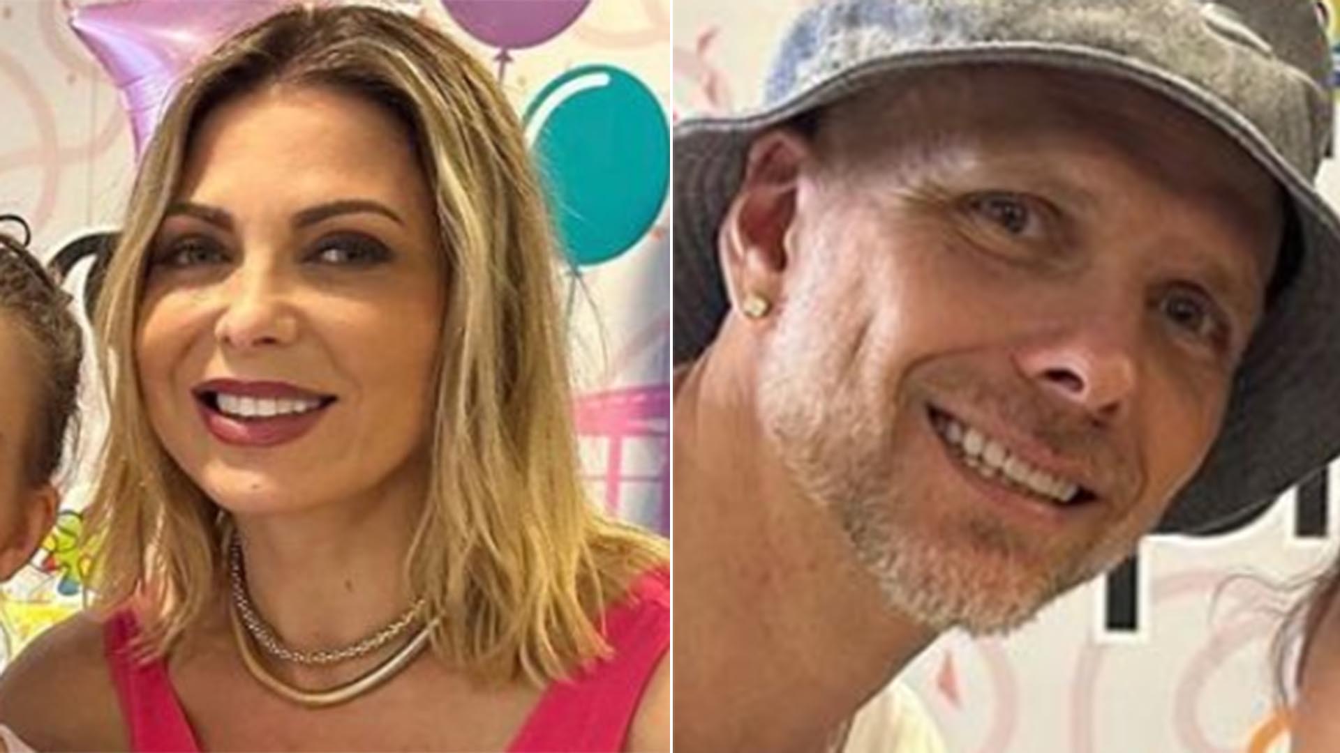 Sheila Mello surge em foto com o ex-marido, Fernando Scherer, em data especial na vida da filha