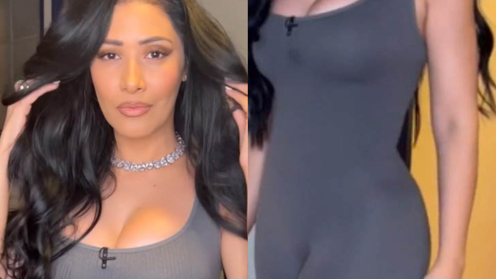Simaria deixa corpo marcar em look mega colado e chama a atenção