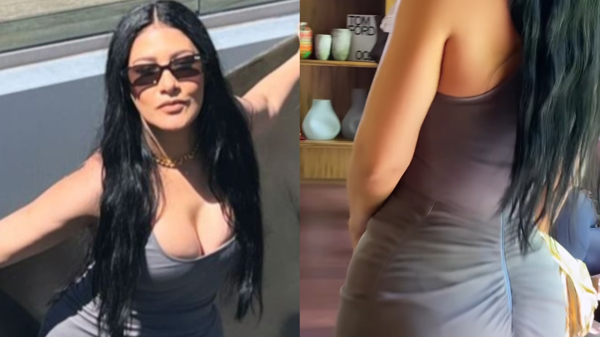 Simaria elege vestido ‘empina bumbum’ e escandaliza com corpaço