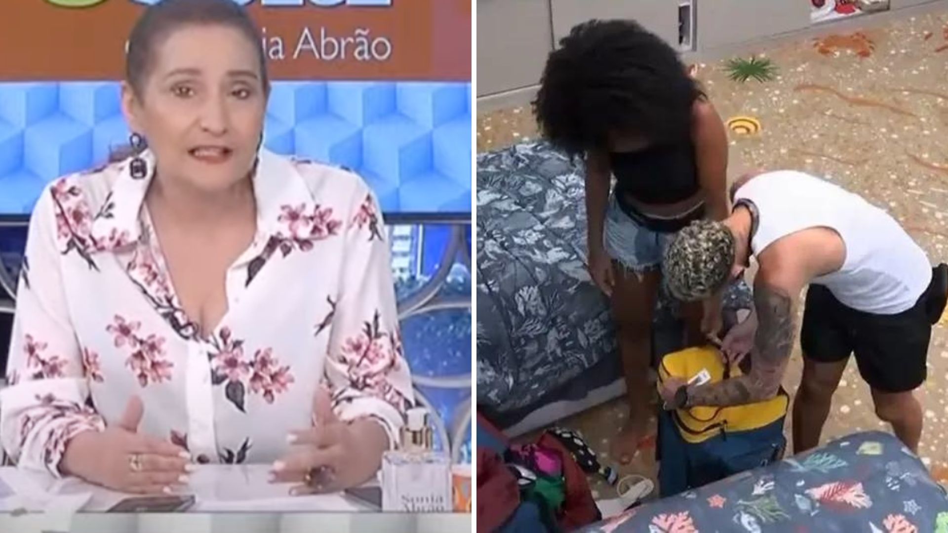 Sonia Abrão se revolta após brothers mexerem na mala de Dania no BBB23: “Vergonha”
