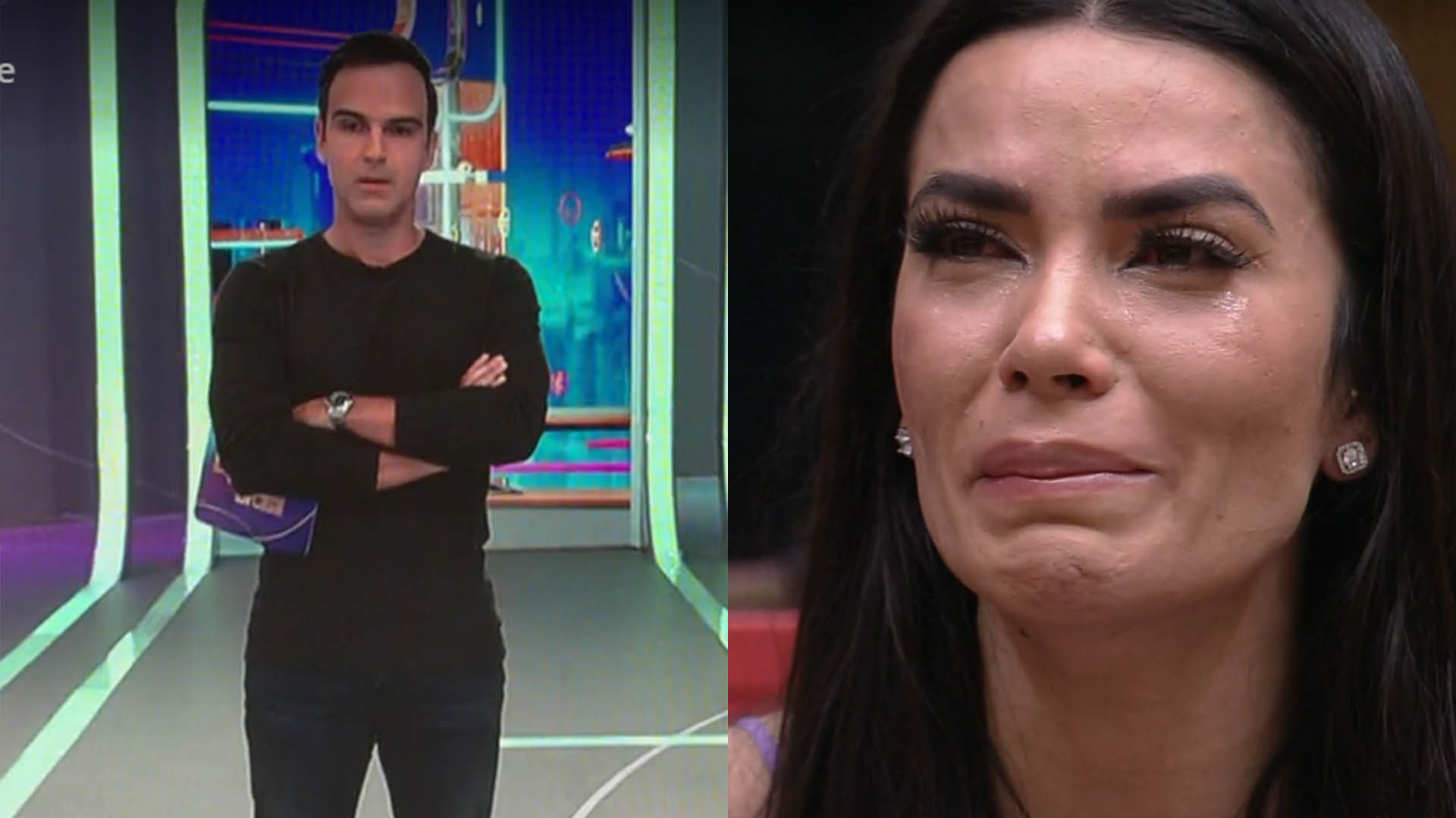 Tadeu Schmidt dá recado para Dania Mendez: ‘Essa culpa não é sua’