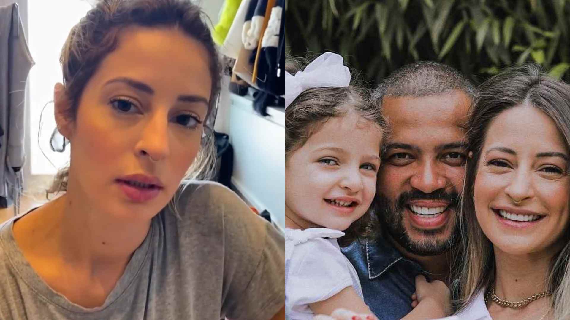 À espera do segundo filho, Tamy Contro anuncia fim do casamento com Projota