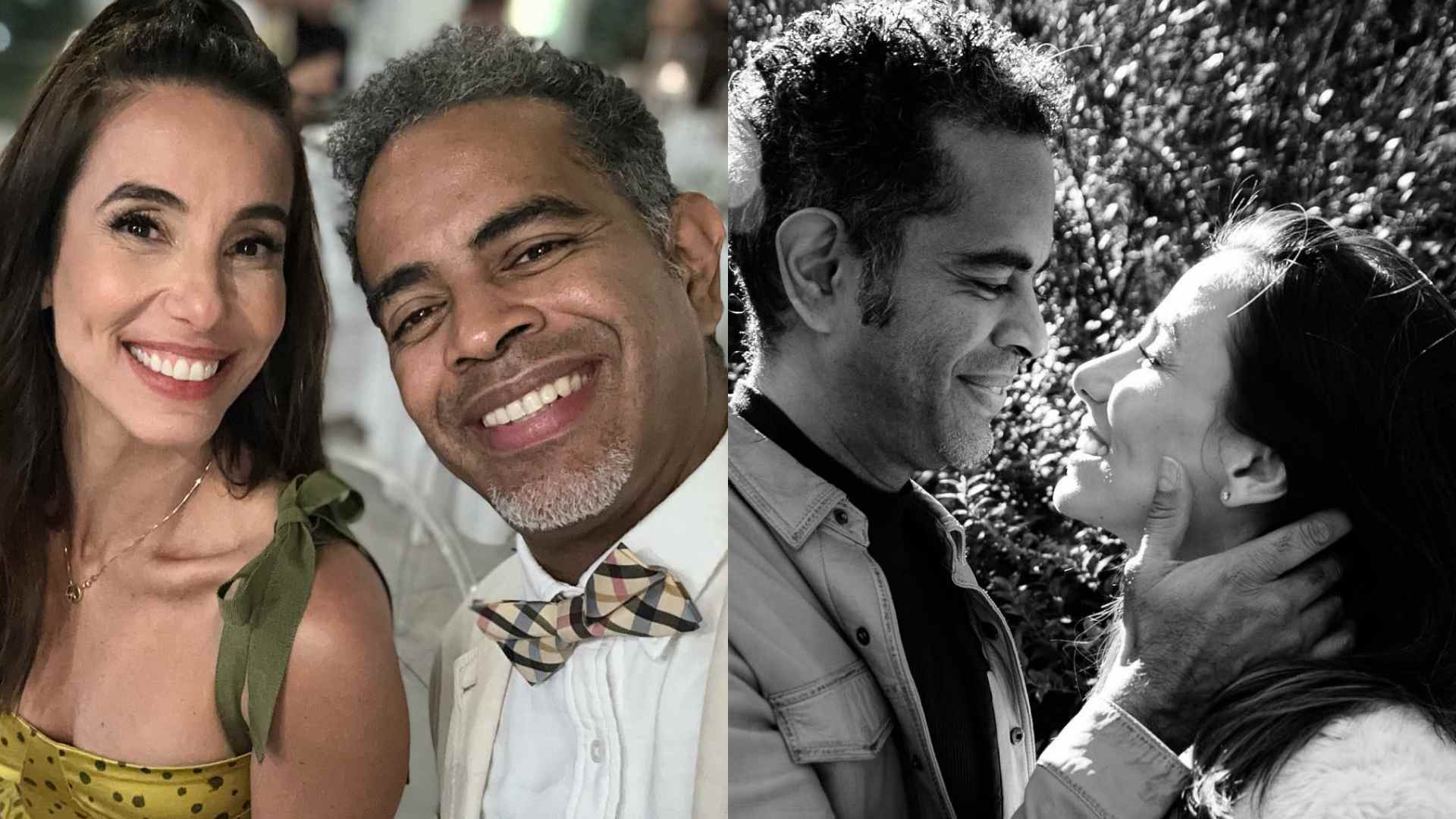 Com cliques românticos, Tania Khalill comemora aniversário de Jair Oliveira: “Ser incrível”