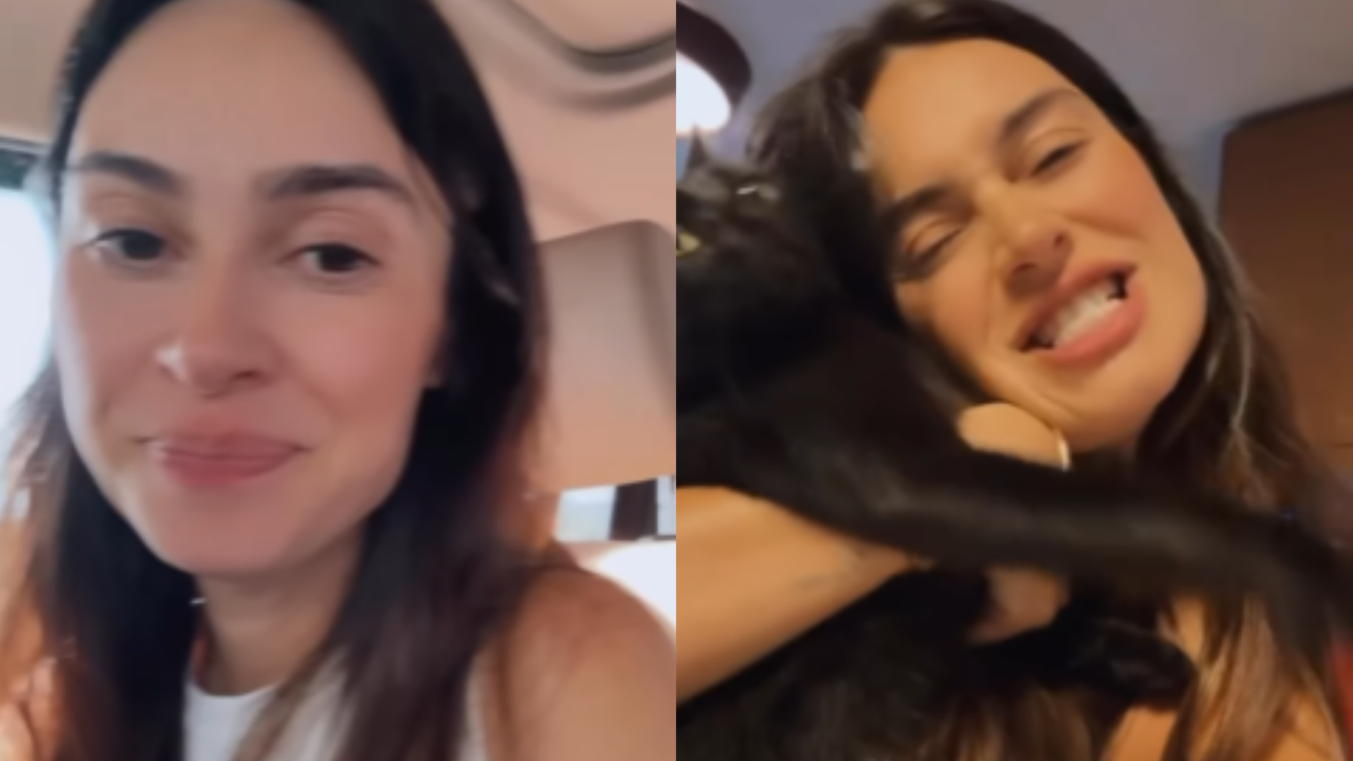 Thaila Ayala conta história sobre gatinha que resgatou: ”A adoção é a melhor escolha”