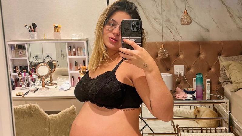 Na reta final da gravidez, Viih Tube relata dores para seus seguidores: ‘Já perdeu a graça’