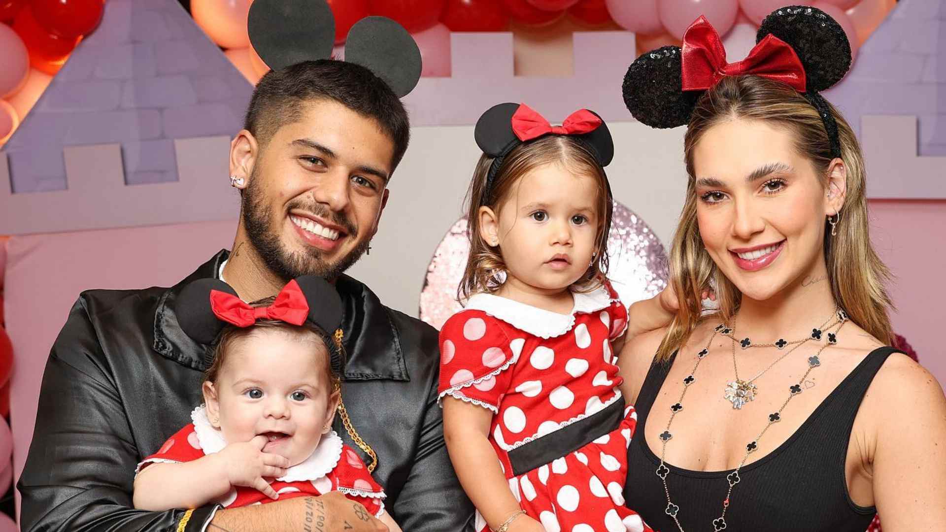 Com festa luxuosa, Virginia Fonseca e Zé Felipe comemoram os cinco meses da filha caçula