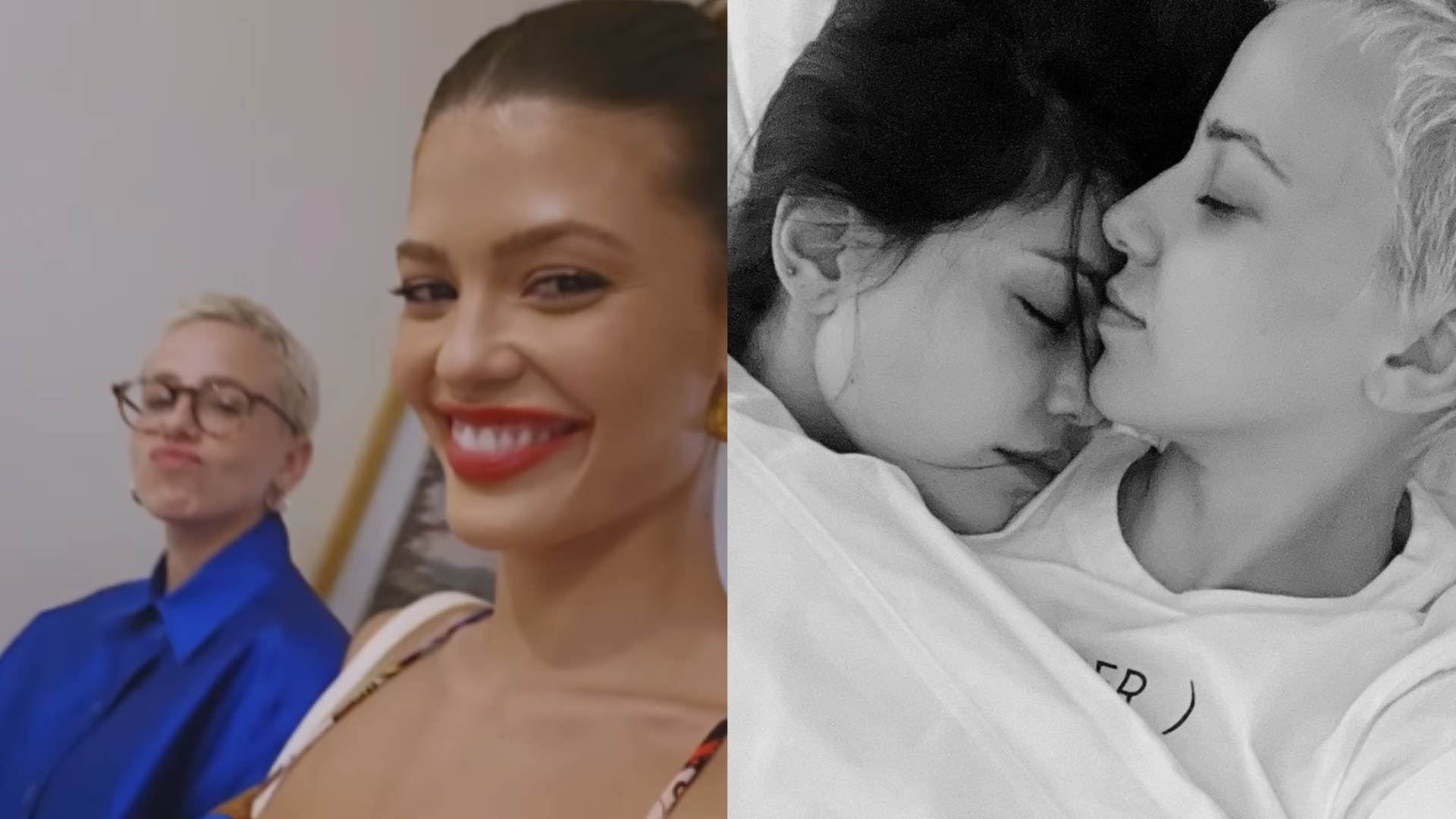Noivas, Vitória Strada e Marcella Rica celebram 4 anos juntas: ”Amor que transborda”