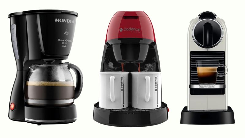 10 cafeteiras incríveis que vão fazer a diferença na sua cozinha
