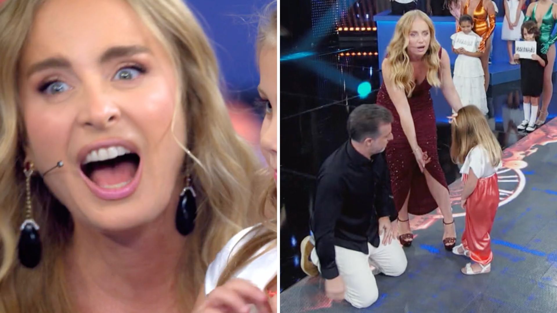 Angélica revê a afilhada após dois anos e se emociona: “Não estou acreditando”