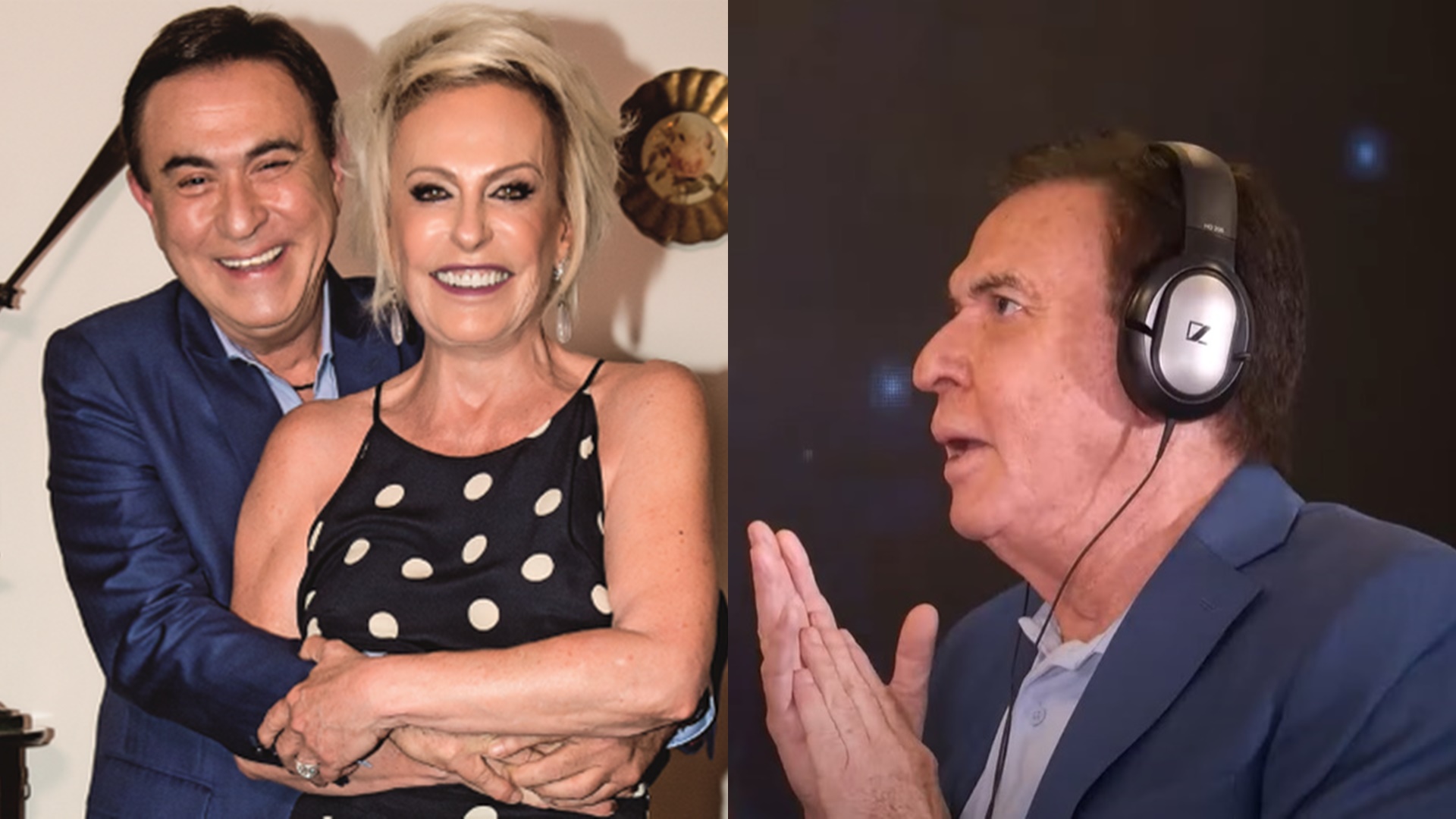 Amaury Jr relembra passado com Ana Maria Braga: “Uma linda mulher”