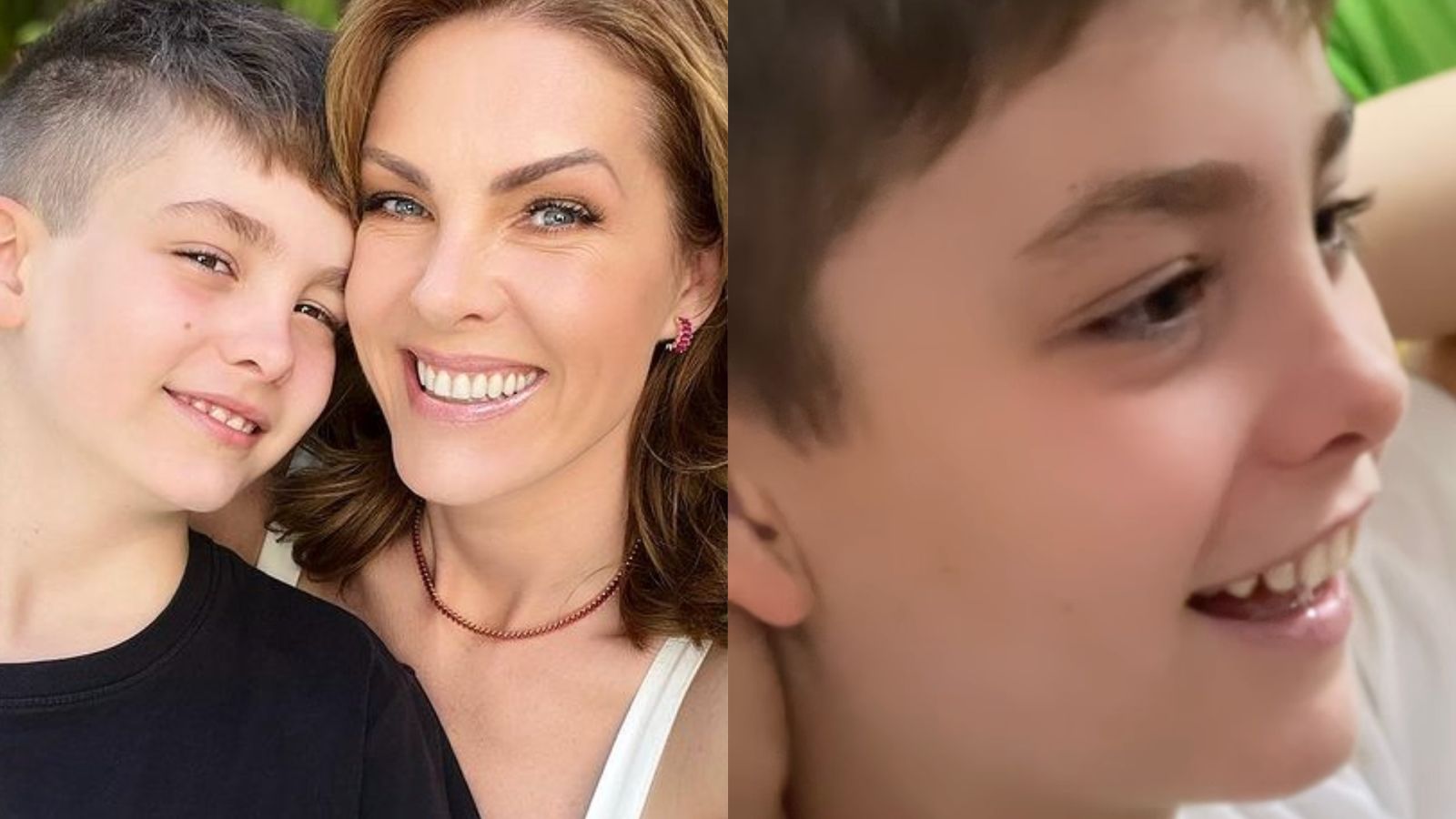 Em meio a separação conturbada, Ana Hickmann declara seu amor pelo filho