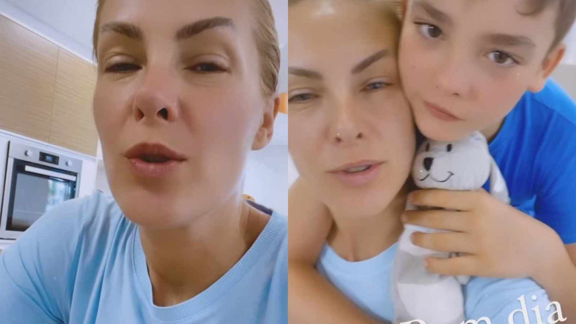 Ana Hickmann faz revelação comovente sobre o filho: ”Não via os olhos”