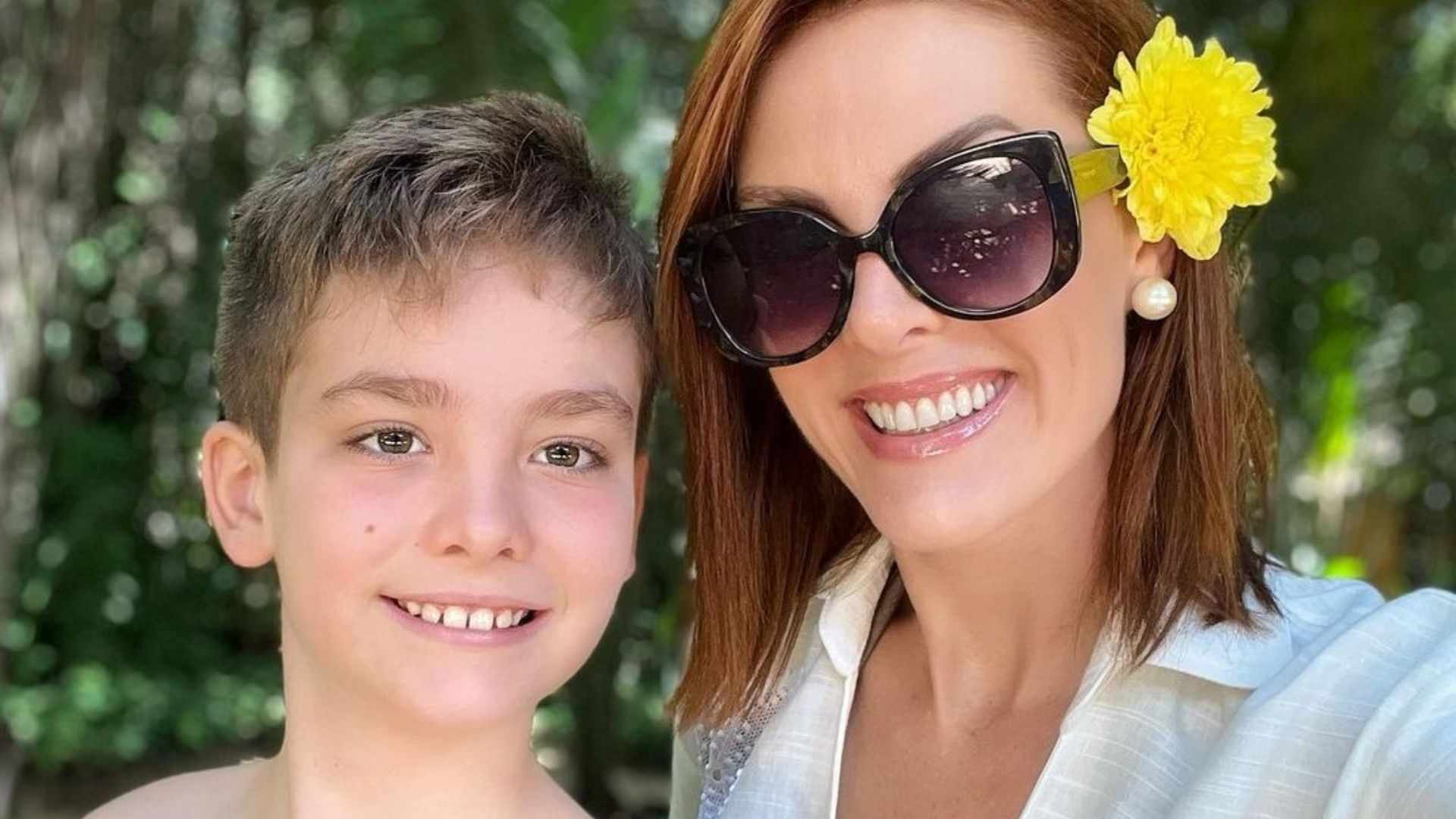Ana Hickmann reage e relembra momentos com o filho: ‘Dias de sol virão’