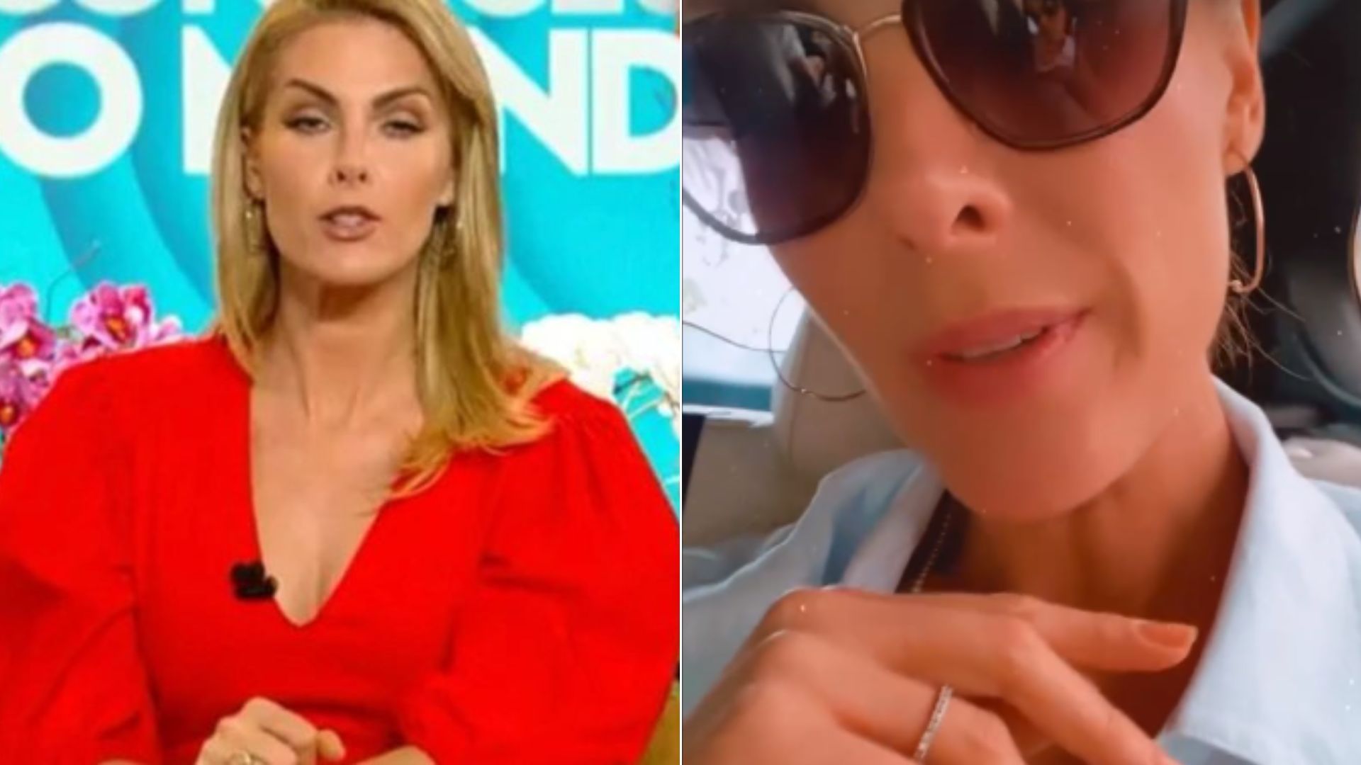 Equipe de Ana Hickmann nega que apresentadora esteja usando aliança