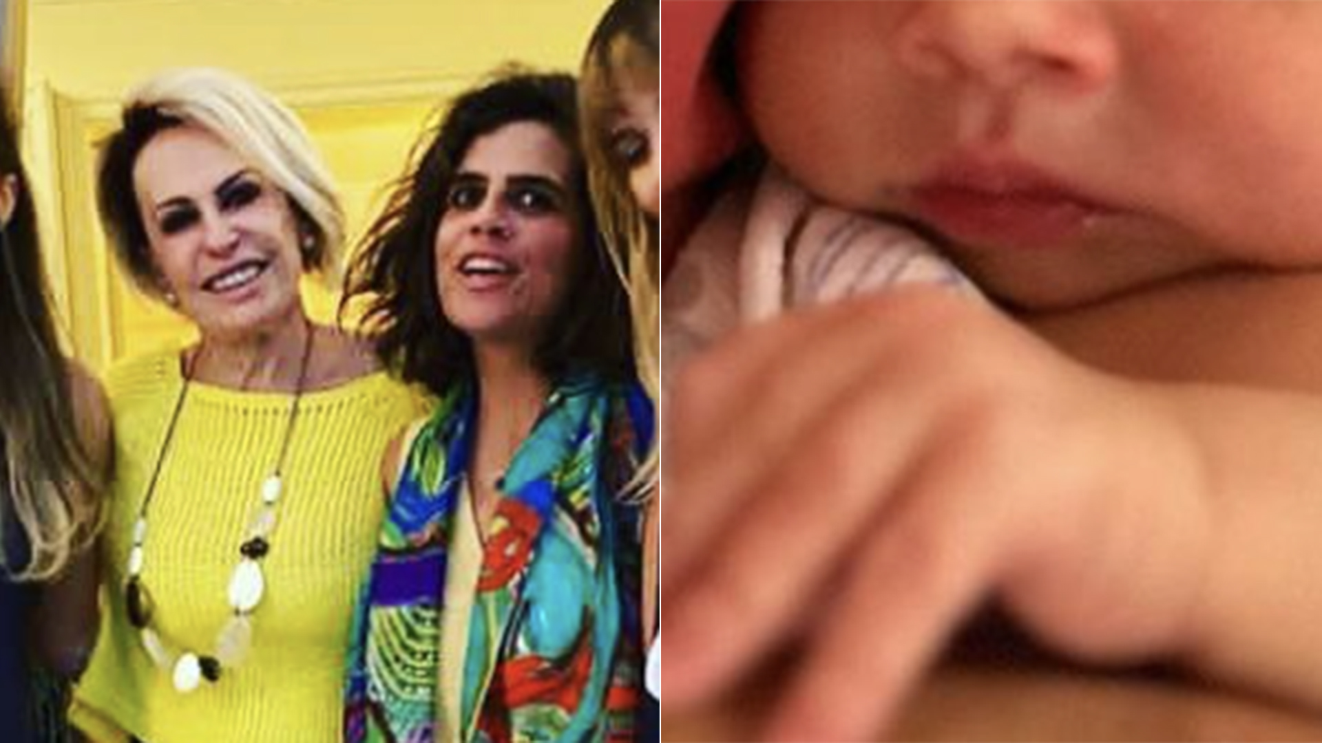 Nasceu! Filha de Ana Maria Braga dá à luz em casa