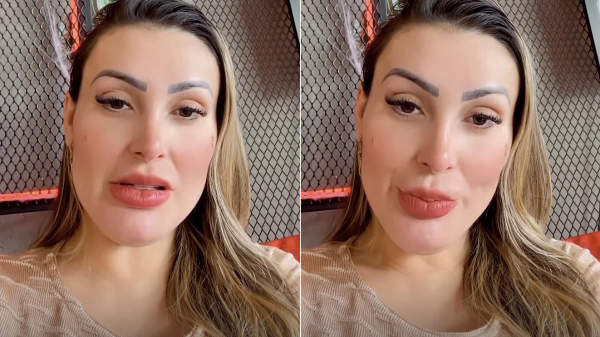Andressa Urach anuncia fim do namoro apenas um mês após assumir relação
