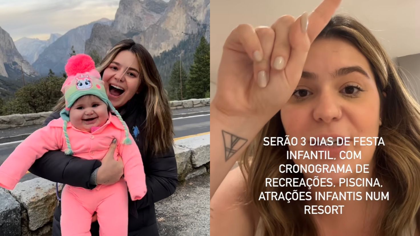 Viih Tube diz que festa de aniversário de 1 ano de Lua di Felice terá três dias de comemorações