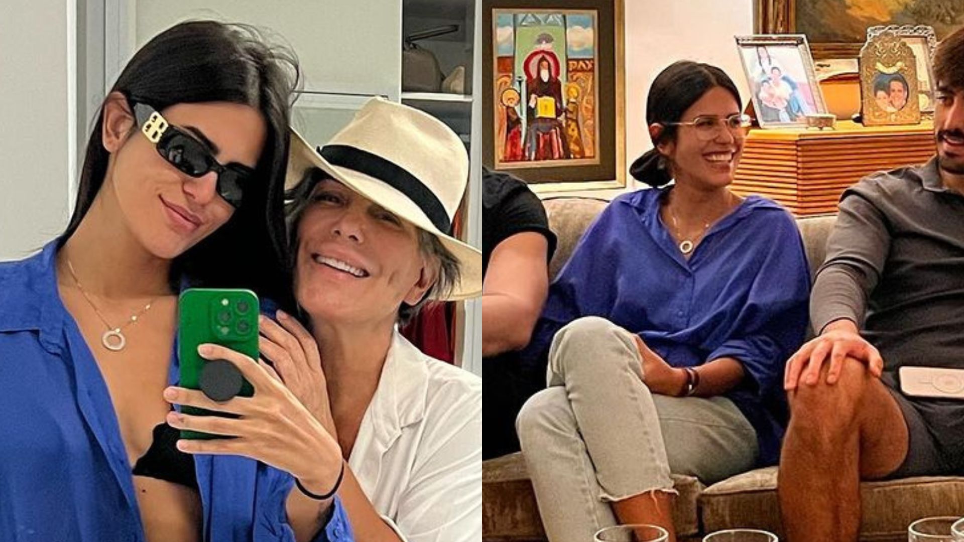 Filha de Glória Pires aproveita fim de semana delicioso com a família: “Boas energias”