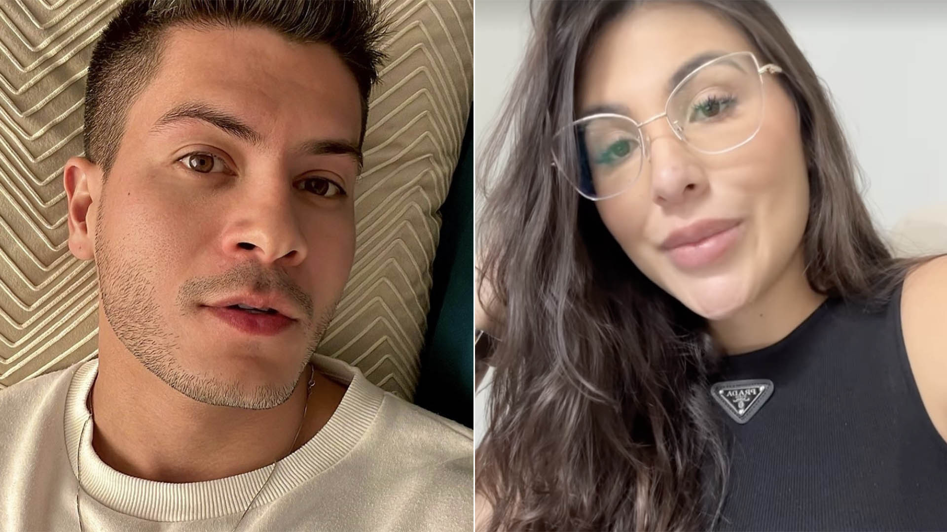 Como Arthur Aguiar e Jheny Santucci escolheram o nome do filho?