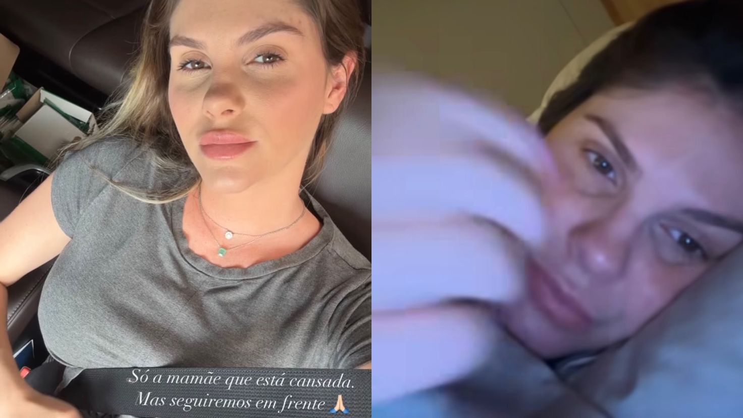 Na reta final da gestação, Bárbara Evans atualiza seguidores sobre saúde dos gêmeos