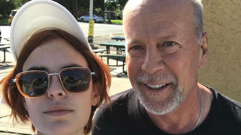 Filha caçula de Bruce Willis da atualização comovente sobre estado de saúde do astro