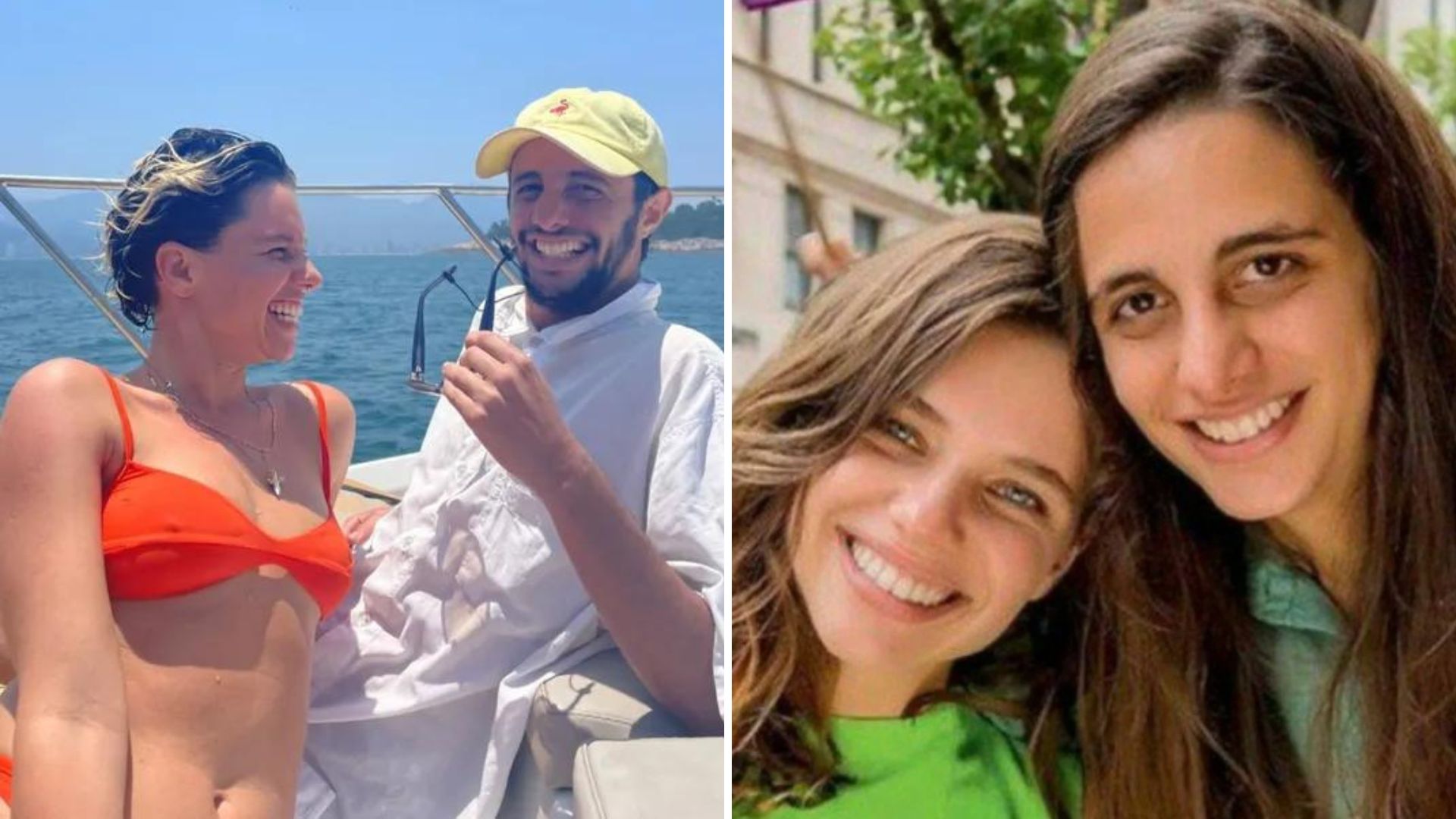 Vida nova! Bruna Linzmeyer publica fotos raras com o ex que passou por transição de gênero