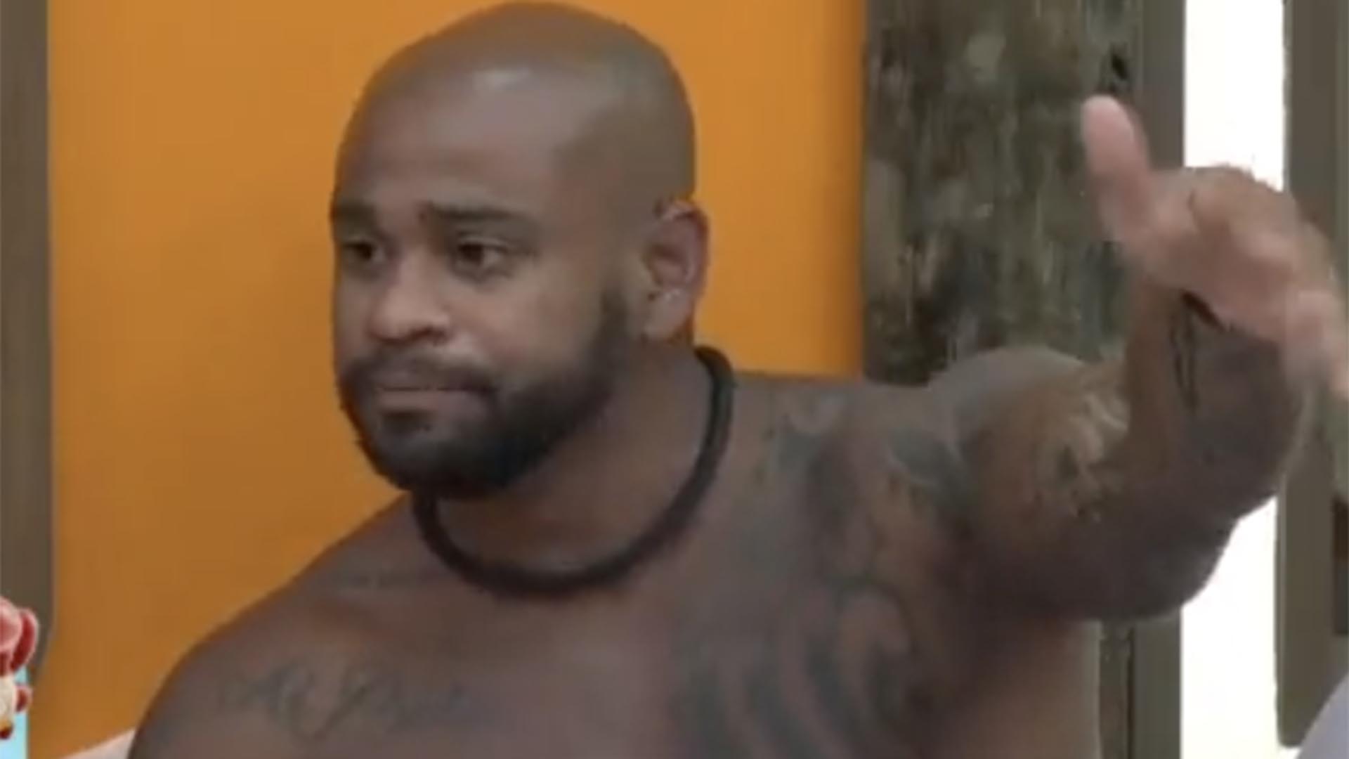 A Fazenda 15: Cezar Black diz: ‘Se ele não sair, acabou’